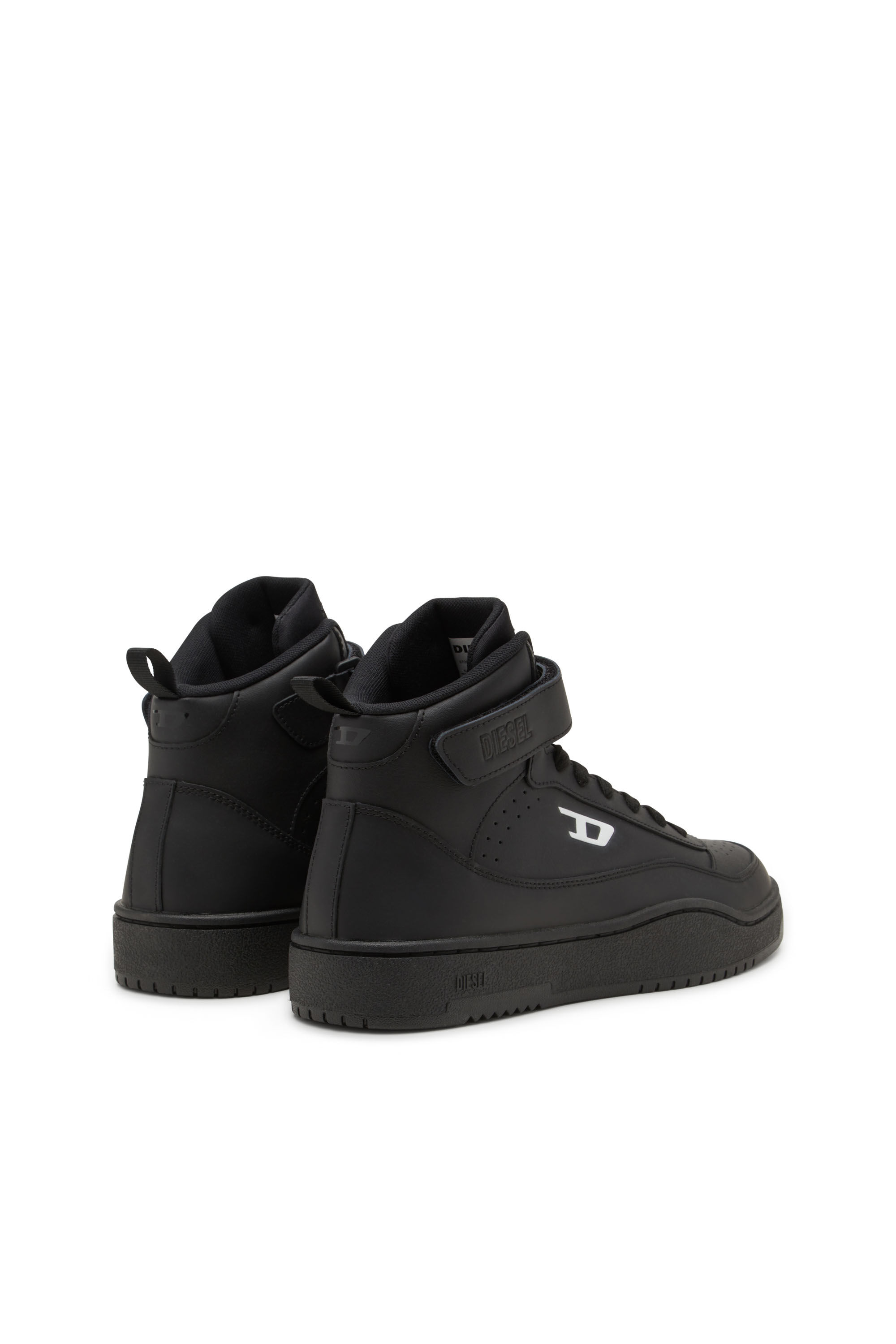 Diesel - S-TRACKER-D MID, Male's S-Tracker-D-Mid top sneaker in Black - 3