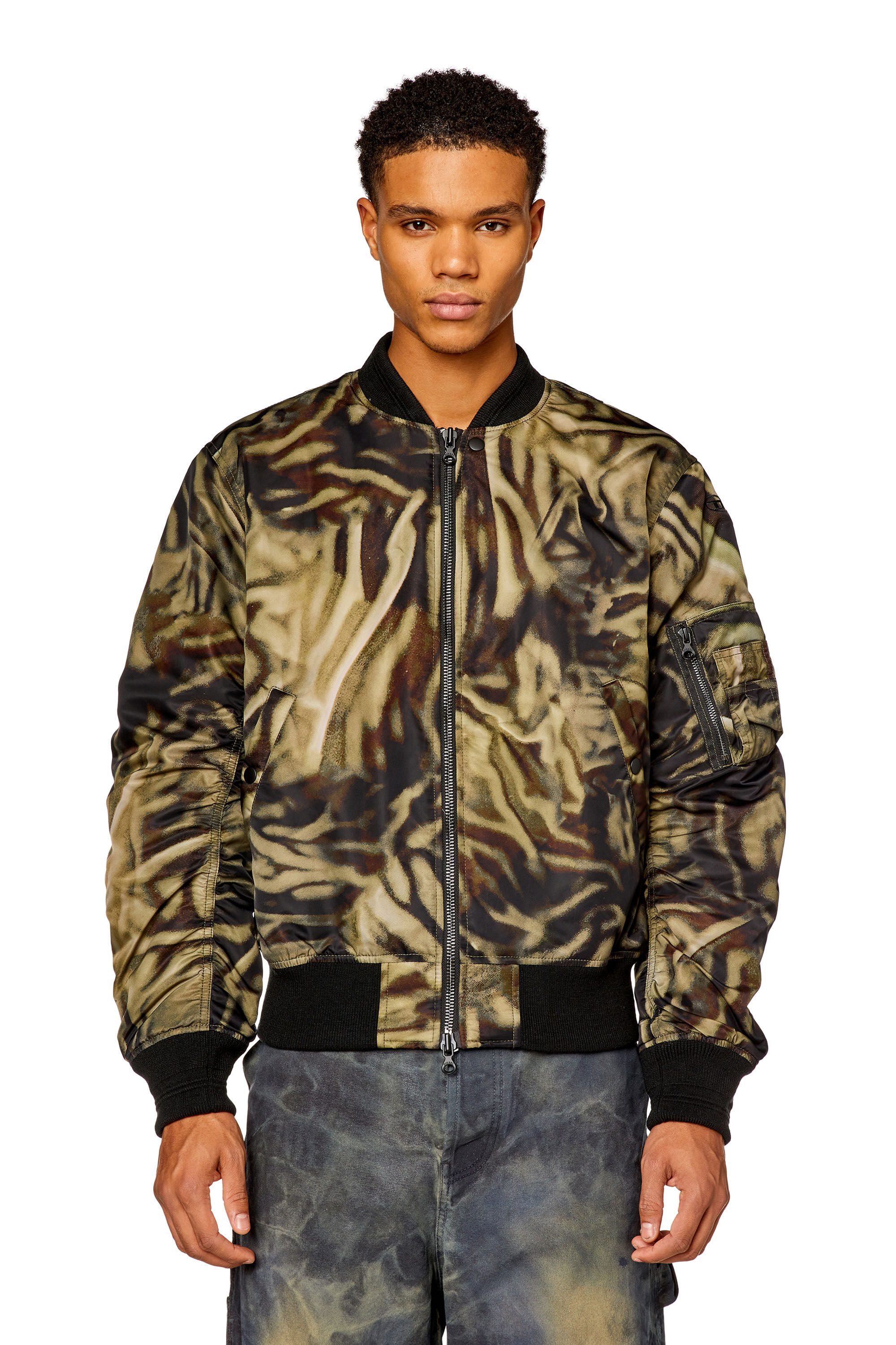 Diesel camouflage jacket online