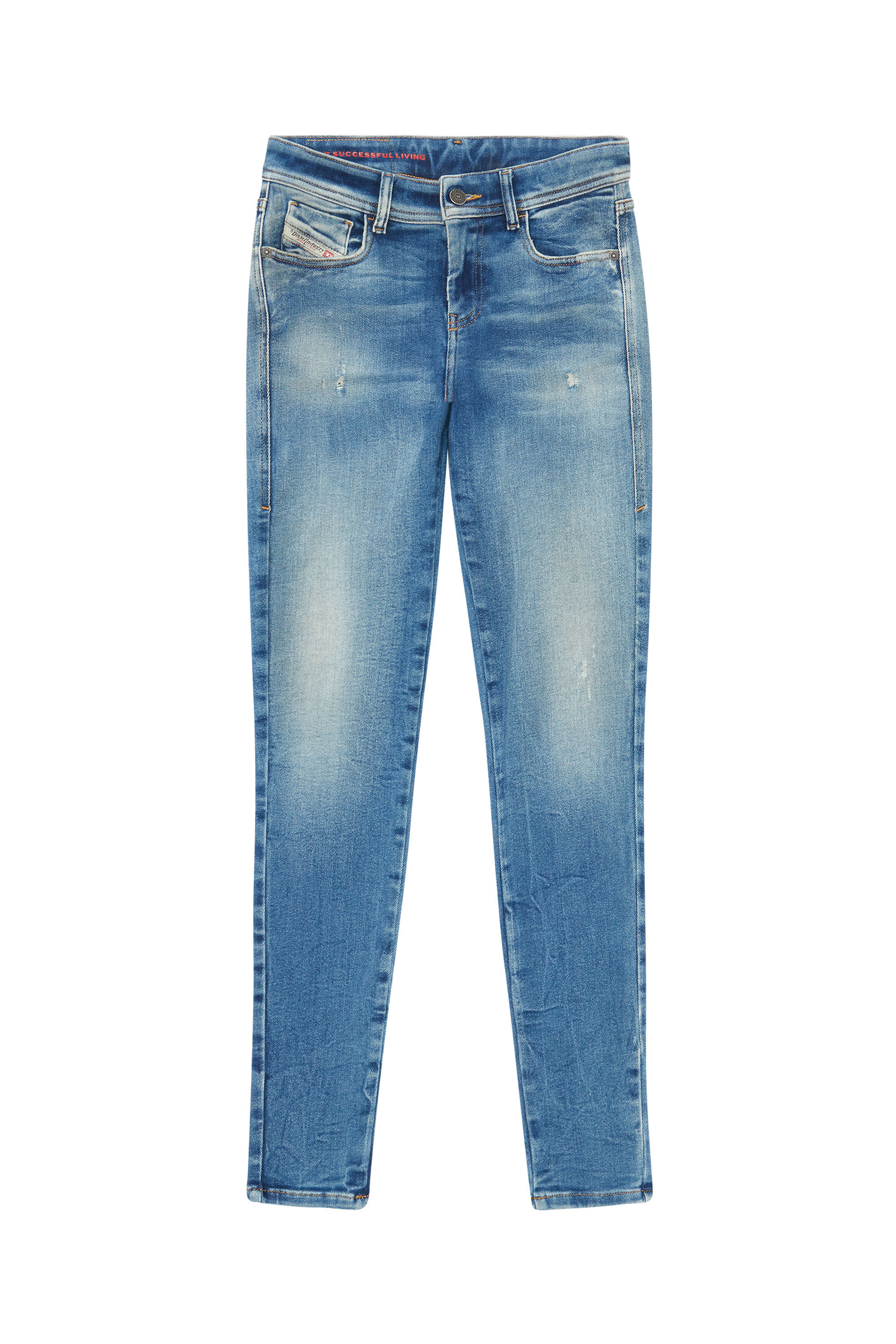 2017 SLANDY Woman super skinny Light blue Jeans Diesel