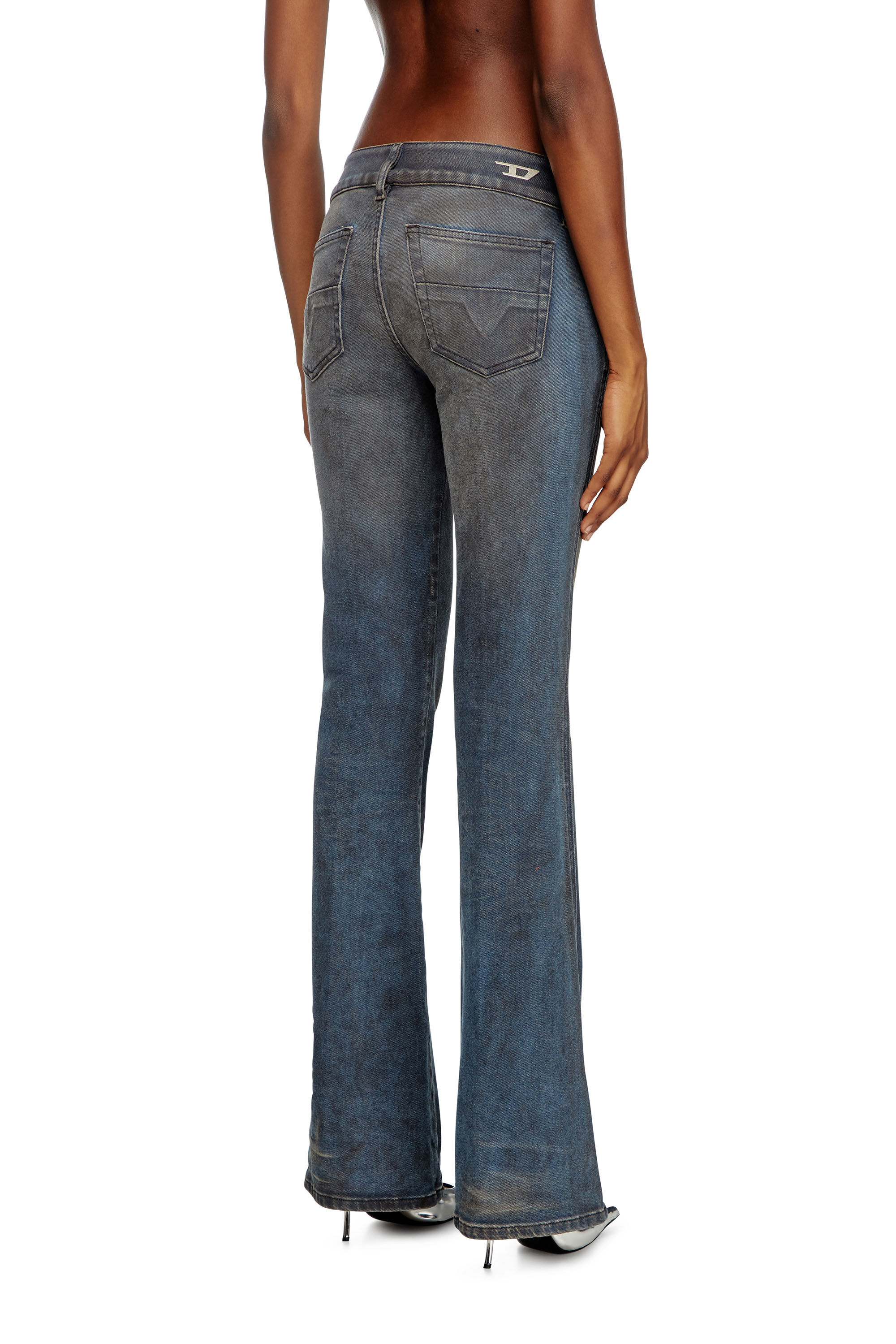 Diesel - Female's Bootcut Jeans D-Hush 09L25, Medium Blue - 5