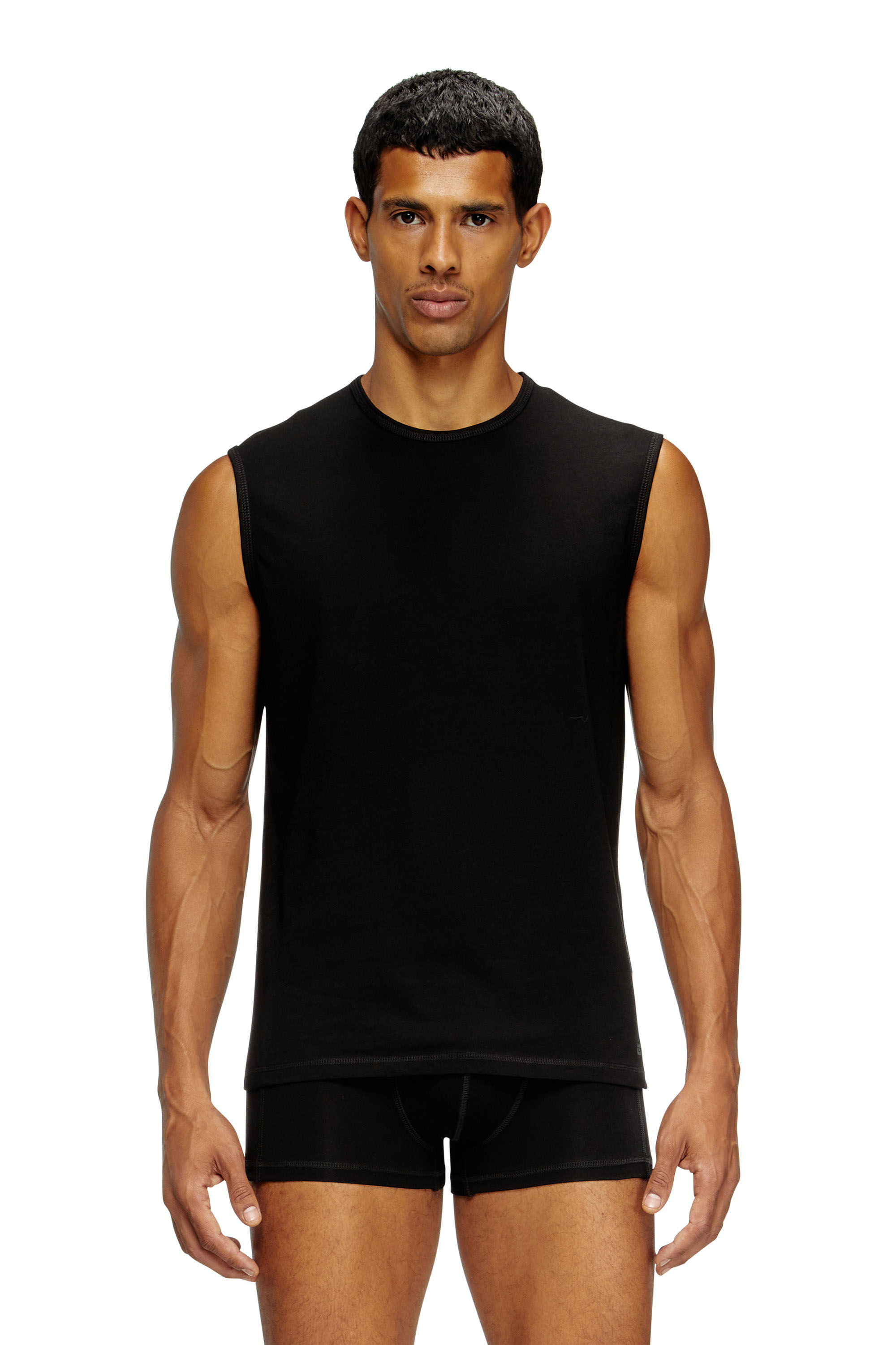 Diesel - TOM-UTLT-2PACK, Lot de 2 débardeurs Homme in Noir - 3