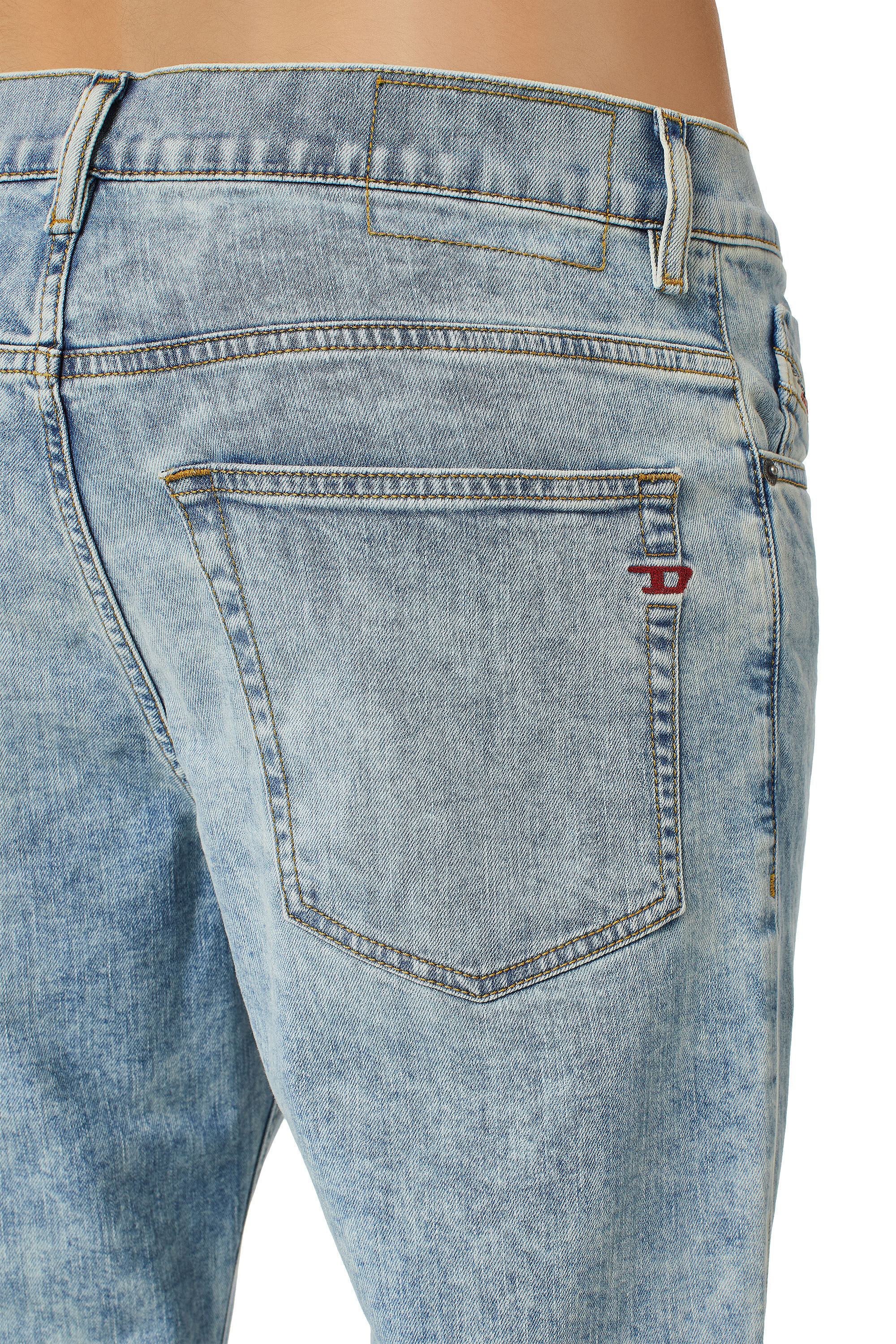 Diesel - 2005 D-FINING 0GDAM Tapered Jeans, Bleu Clair - Image 6