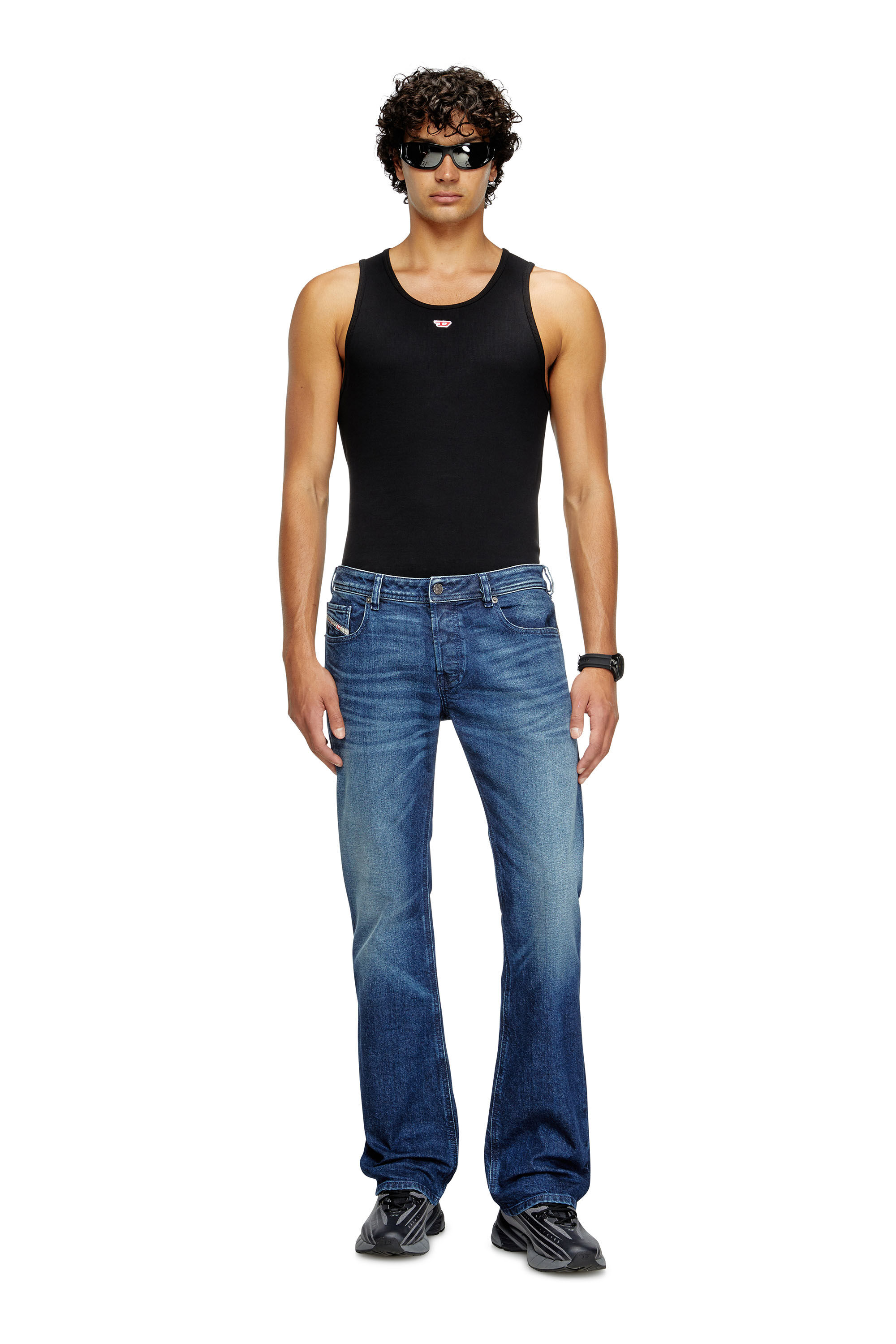 Diesel - Male's Bootcut Jeans 2007 Zatiny 09L51, Dark Blue - 1