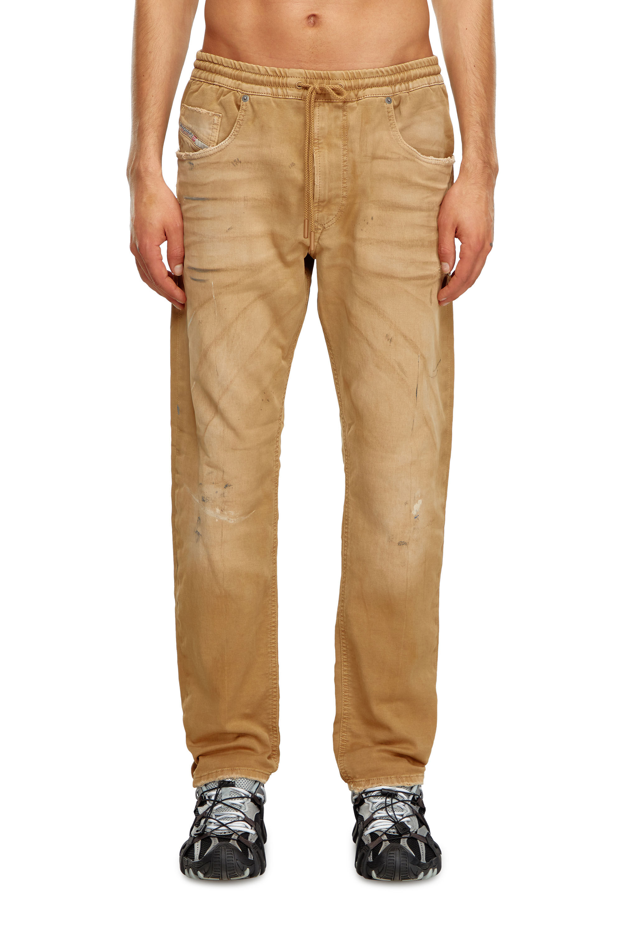 Diesel - Homme Tapered 2030 D-Krooley Joggjeans® 068LW, Marron - Image 3