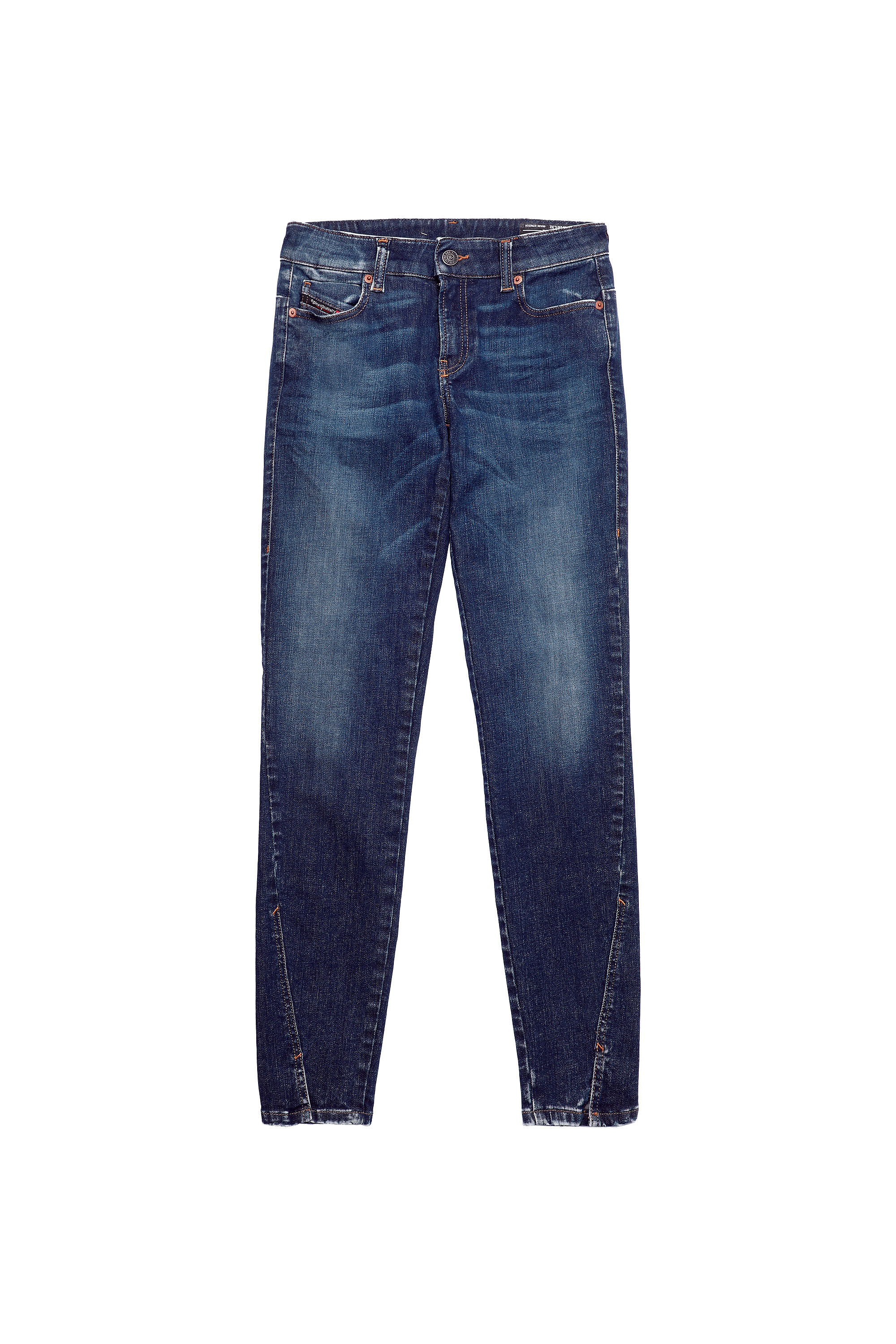 Diesel - D-Jevel 09A30 Slim Jeans, Dark Blue - Image 2