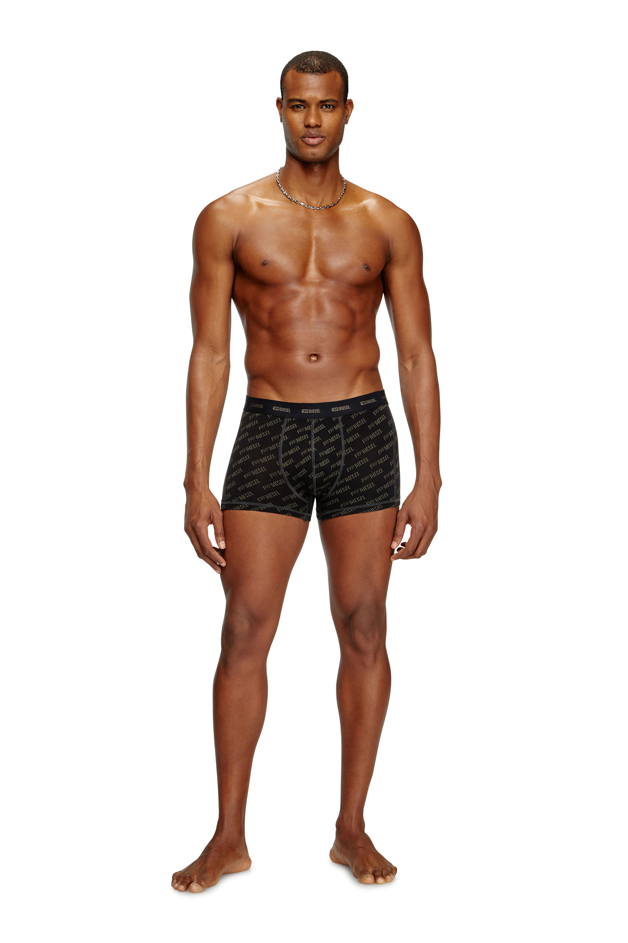 Diesel - DAMIEN-UTLT-3PACK, Lot de 3 boxers avec logo stylisé Homme in Polychrome - 2