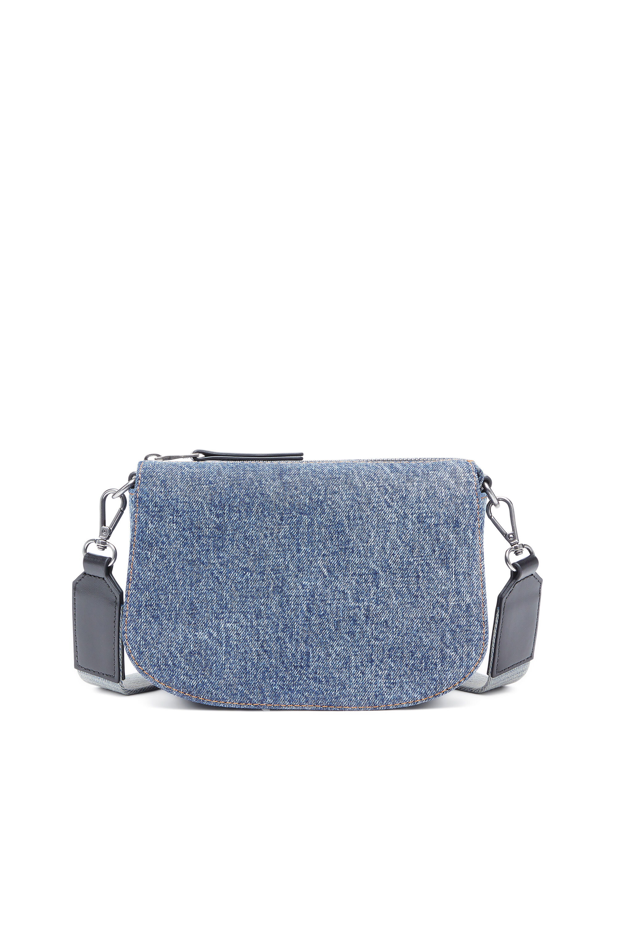 Diesel - 1DR CAMERA BAG, Sac caméra en denim solarisé Mixte in Bleu - 3