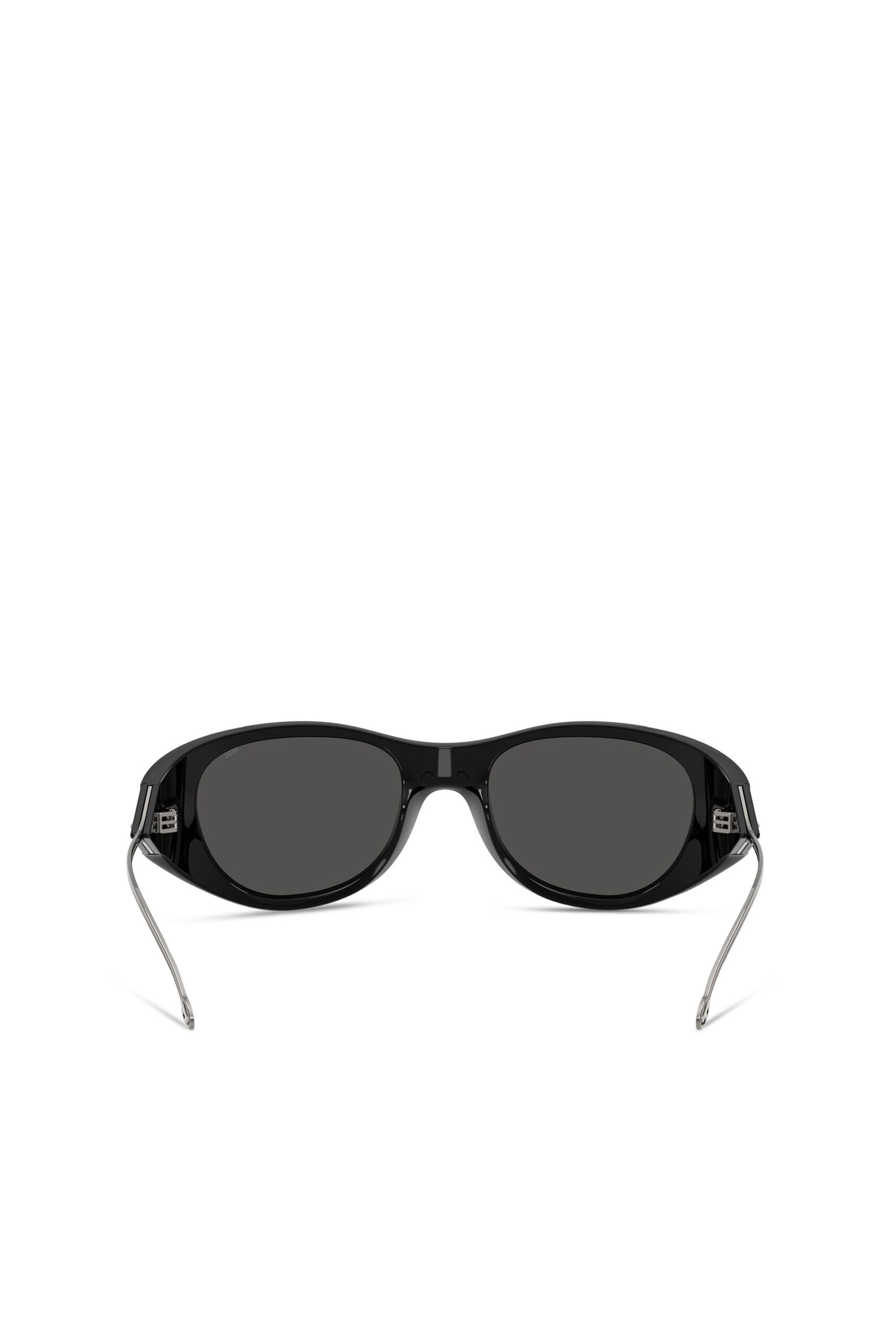 Diesel - 0DL3003, Unisex's Iconic oval sunglasses in Dark Grey - 3
