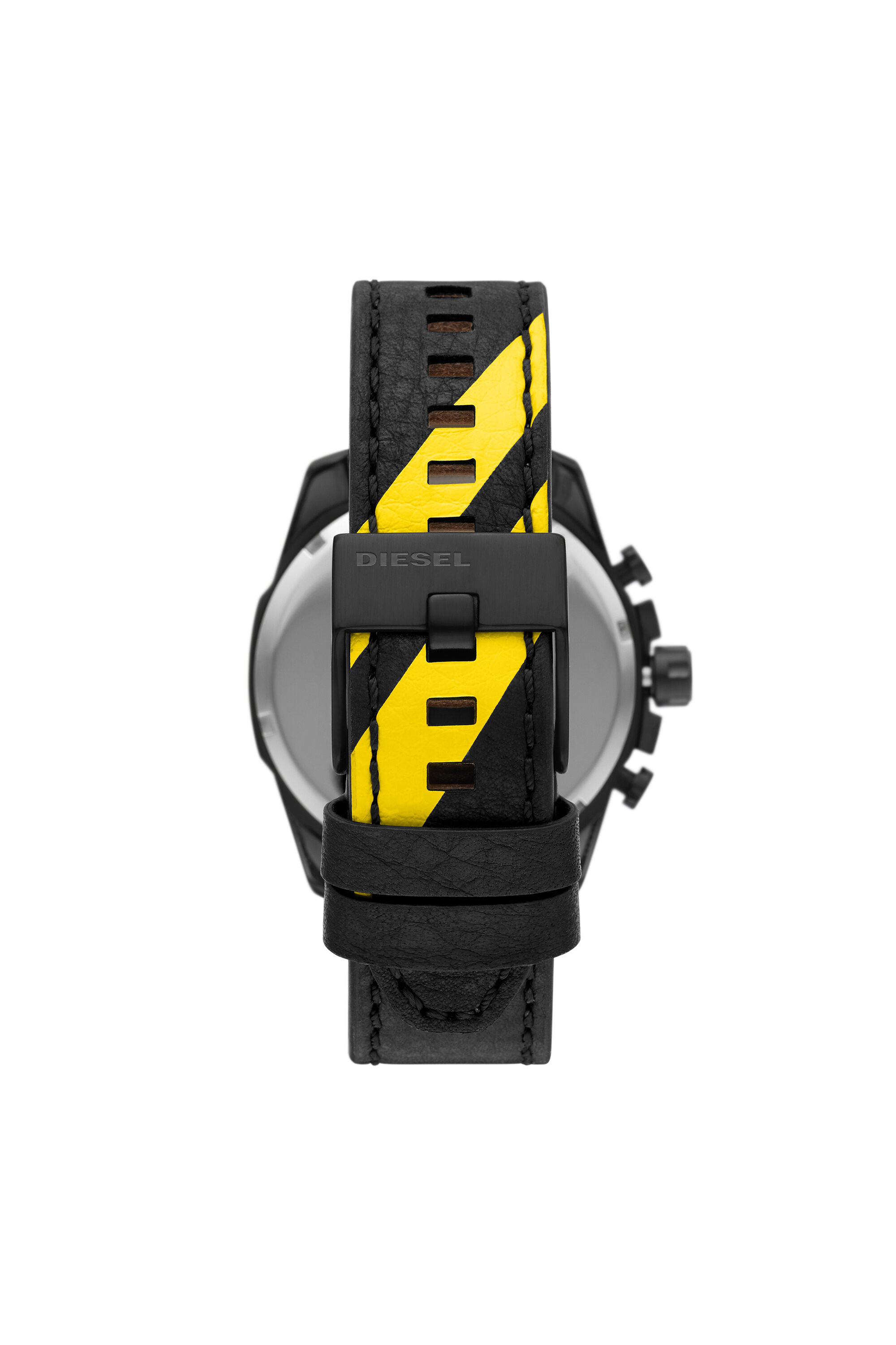 Diesel - DZ4567, Montre Baby Chief avec un bracelet en cuir noir Homme in Polychrome - 2