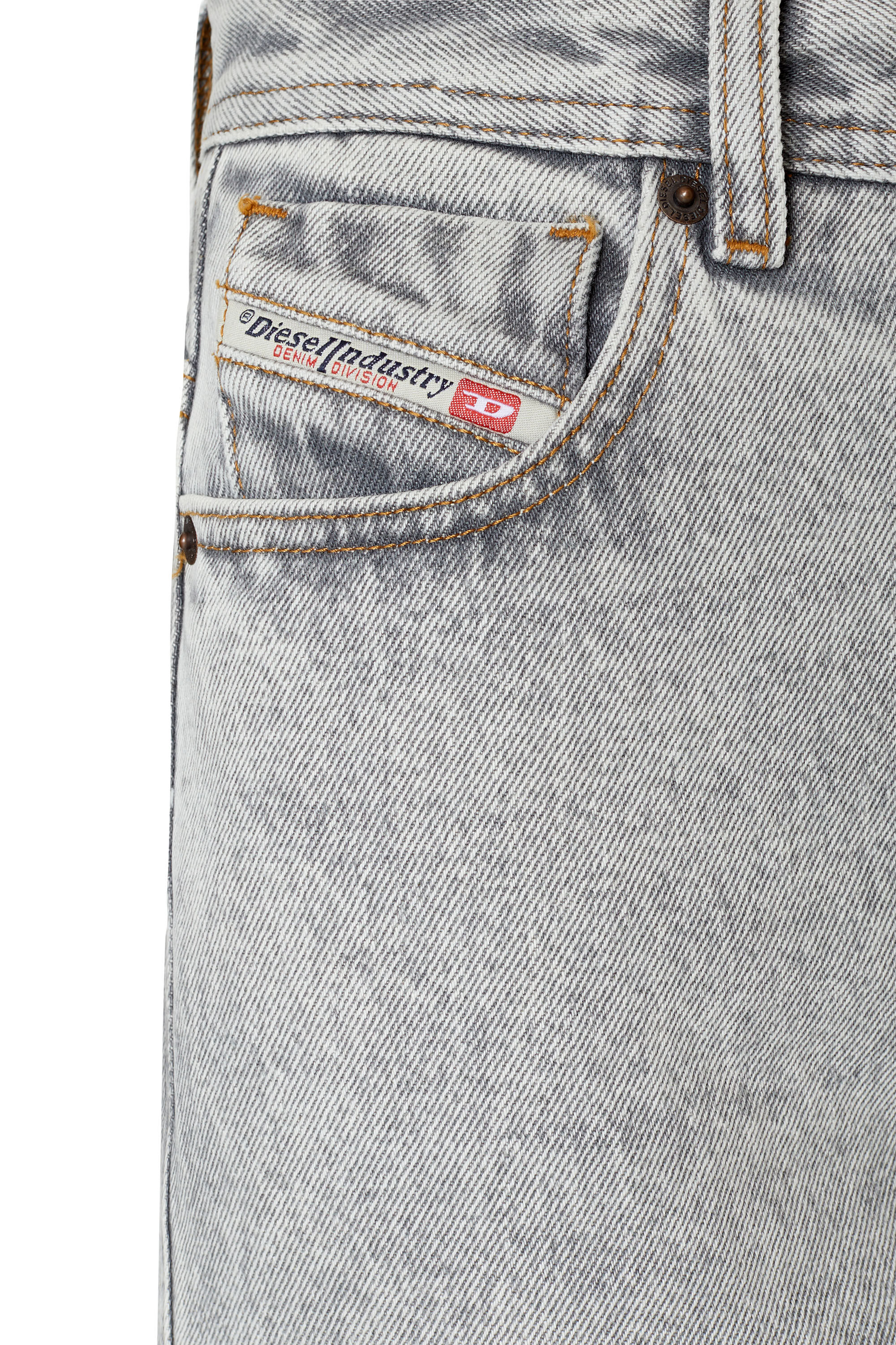 Diesel - Straight Jeans 1956 D-Tulip 007F1, Light Grey - Image 4