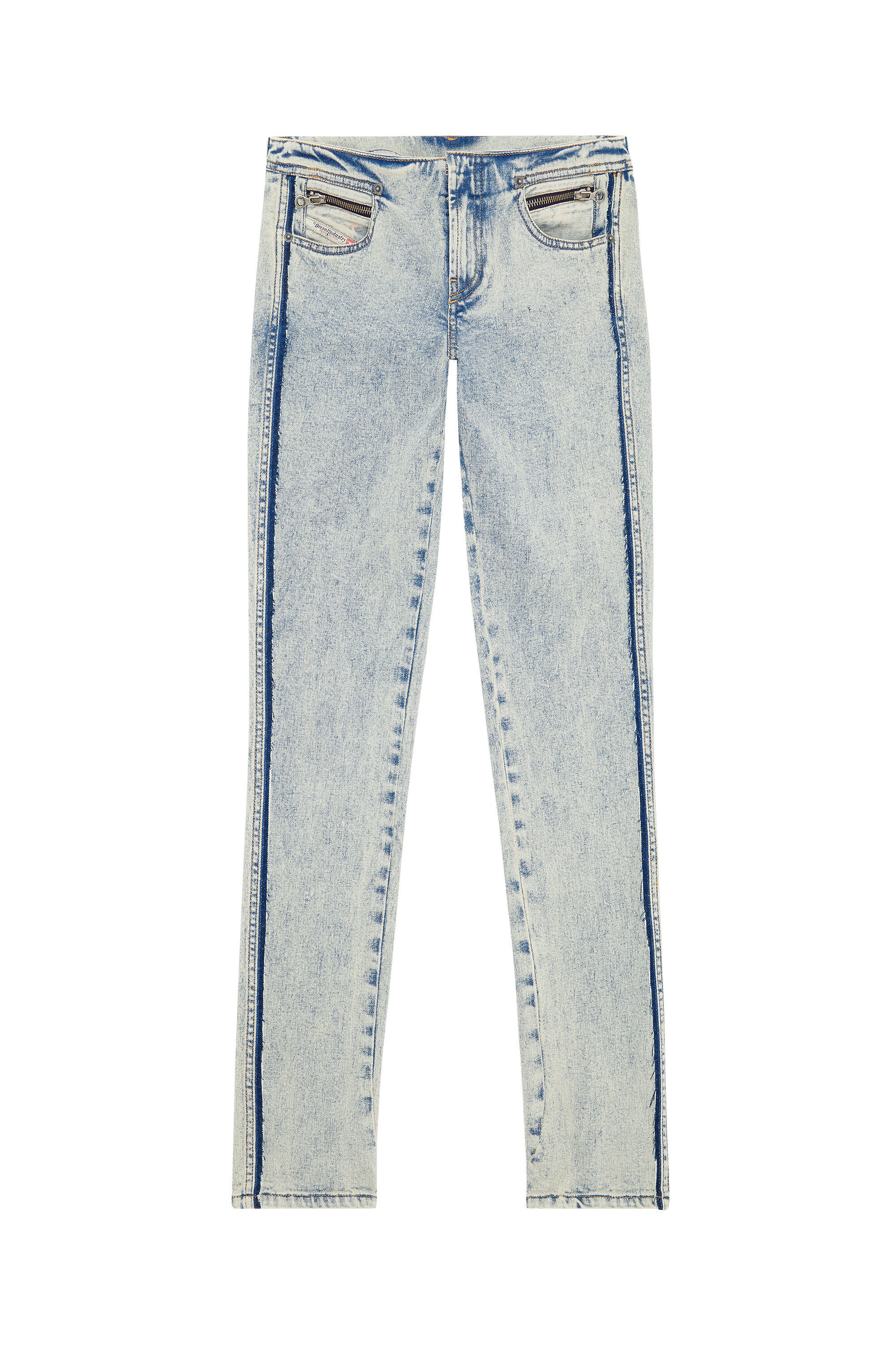 Diesel - Skinny Jeans D-Tail 09F12, Bleu moyen - Image 2