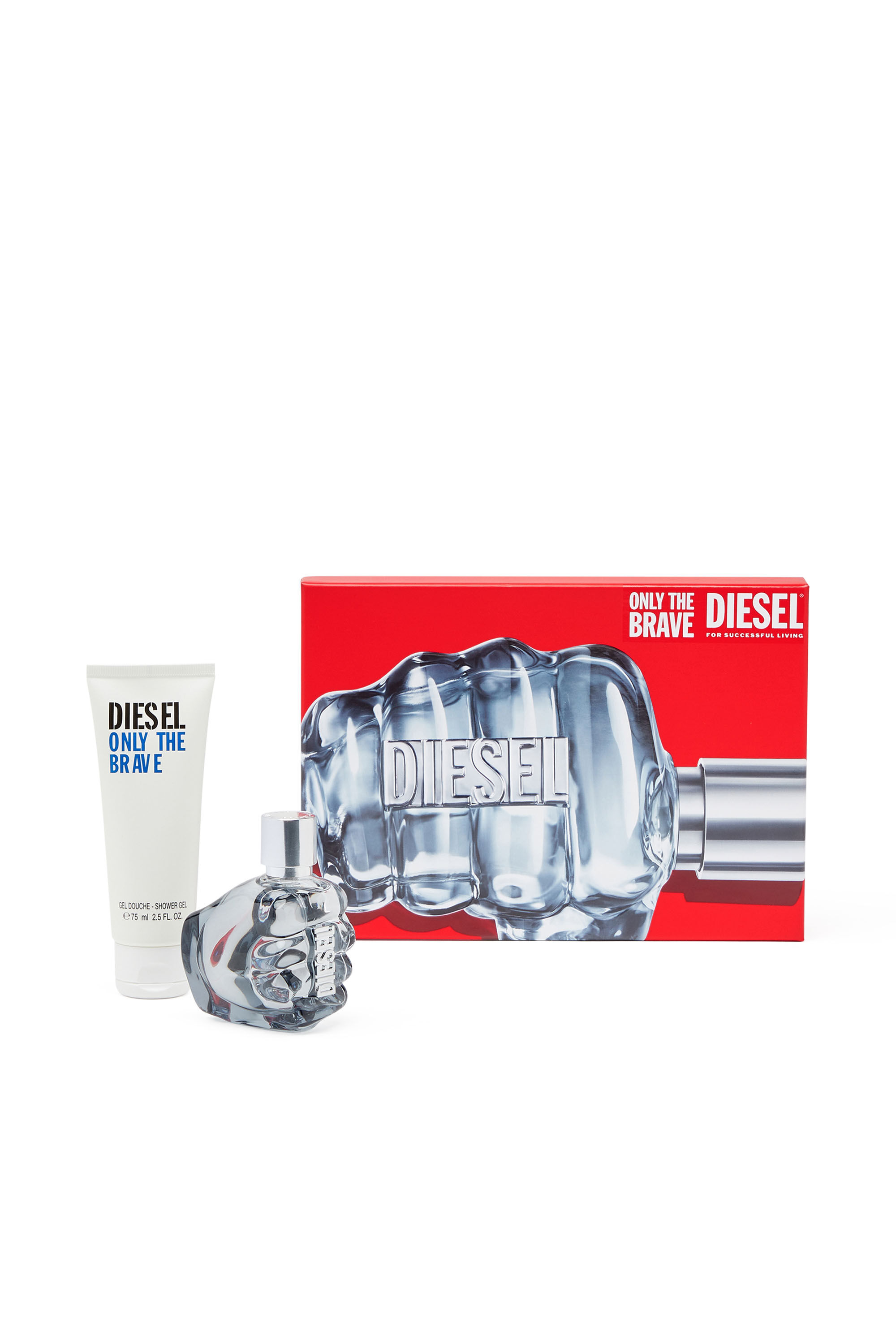 Diesel - ONLY THE BRAVE 50ML GIFT SET, Male's Only the brave gift set in Blue - 1