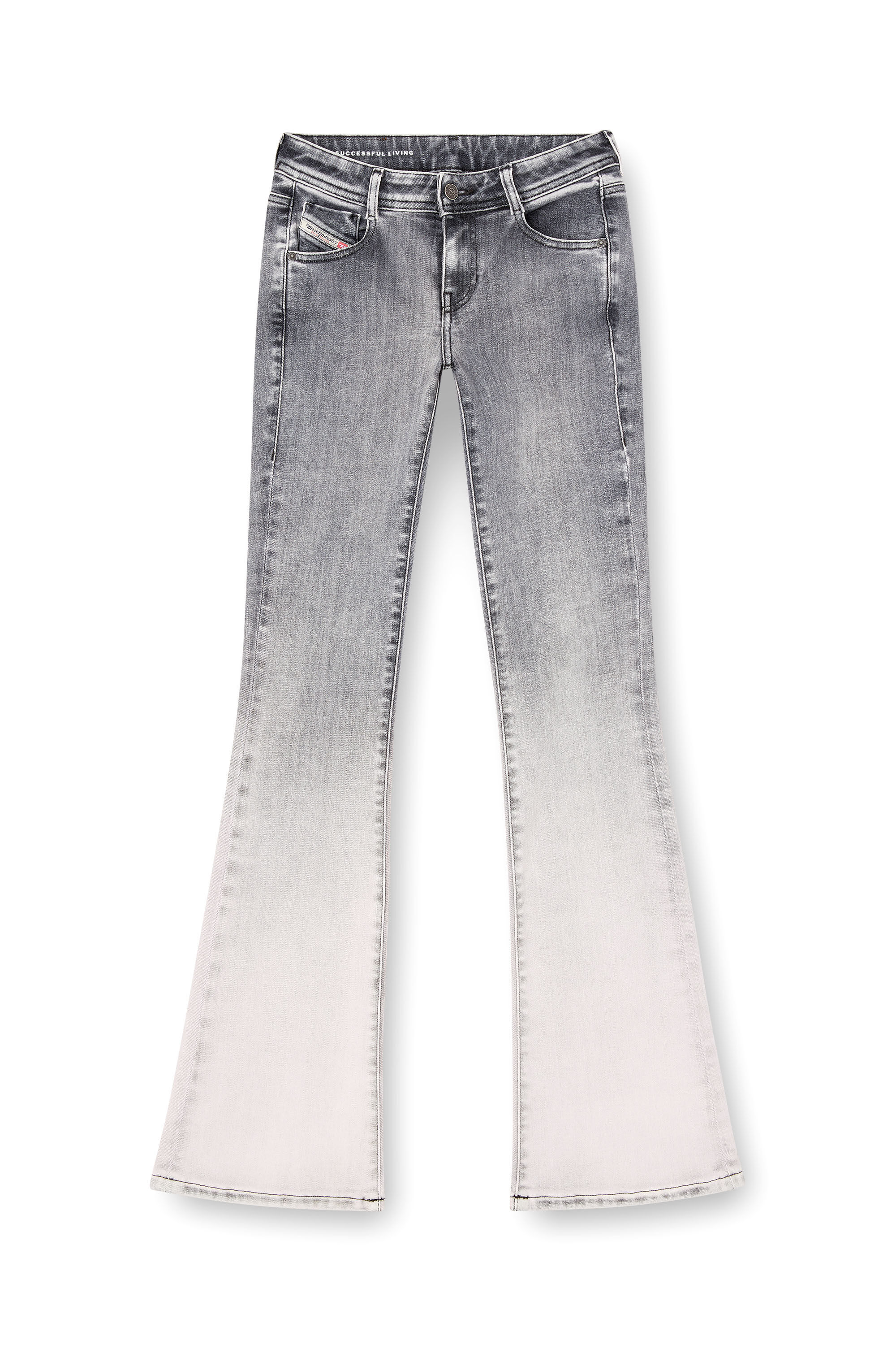 Diesel - Female's Bootcut Jeans 1969 D-Ebbey 09K53, Light Grey - 2