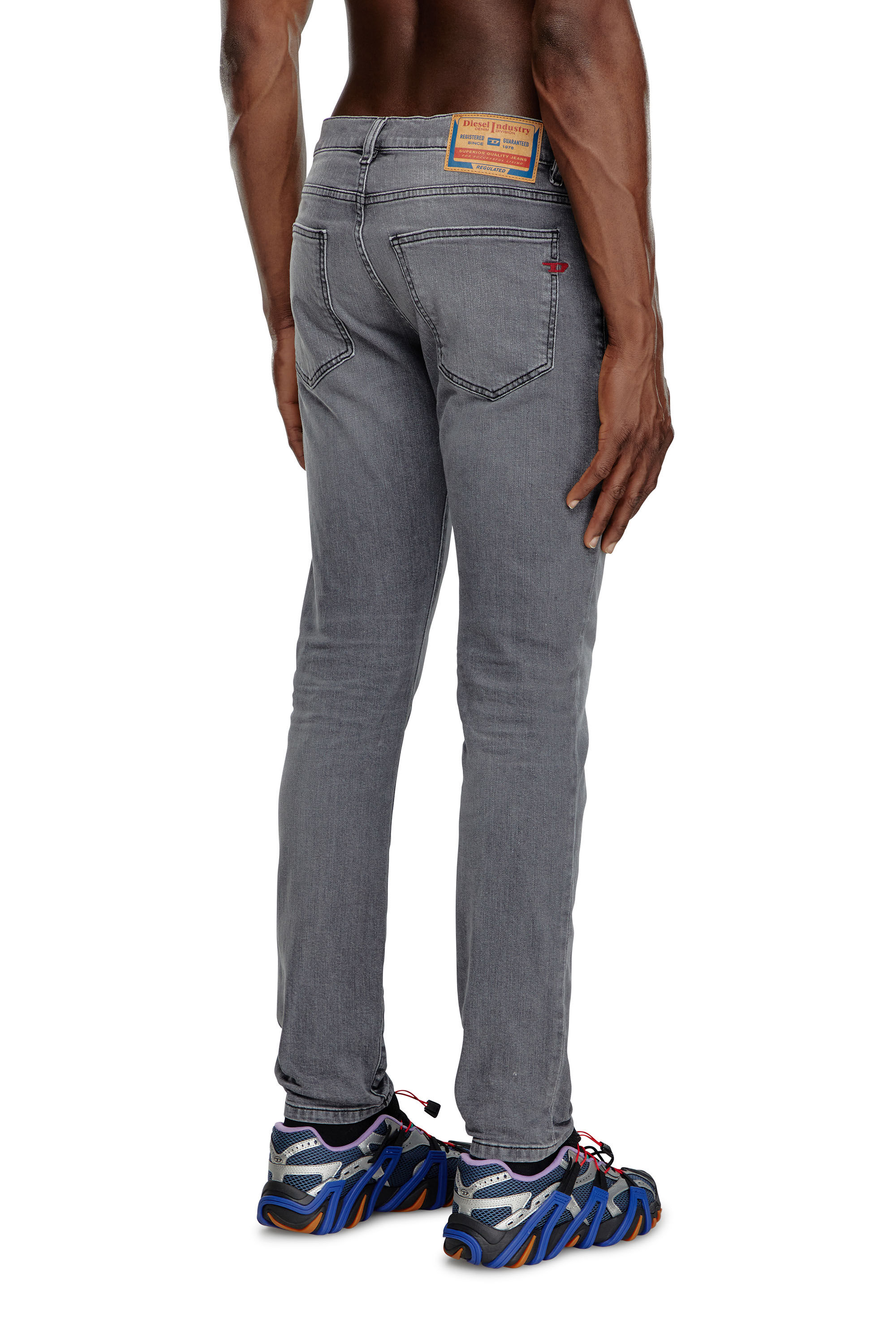 Diesel - Male's Slim Jeans 2019 D-Strukt 0GRDK, Dark Grey - 4
