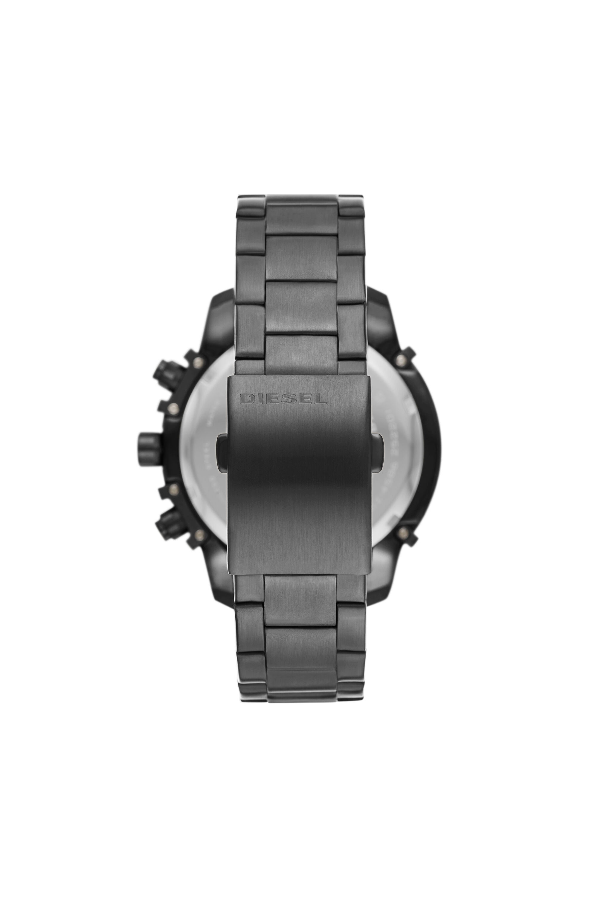 DZ4586 Man Griffed chronograph gunmetal steel watch Diesel