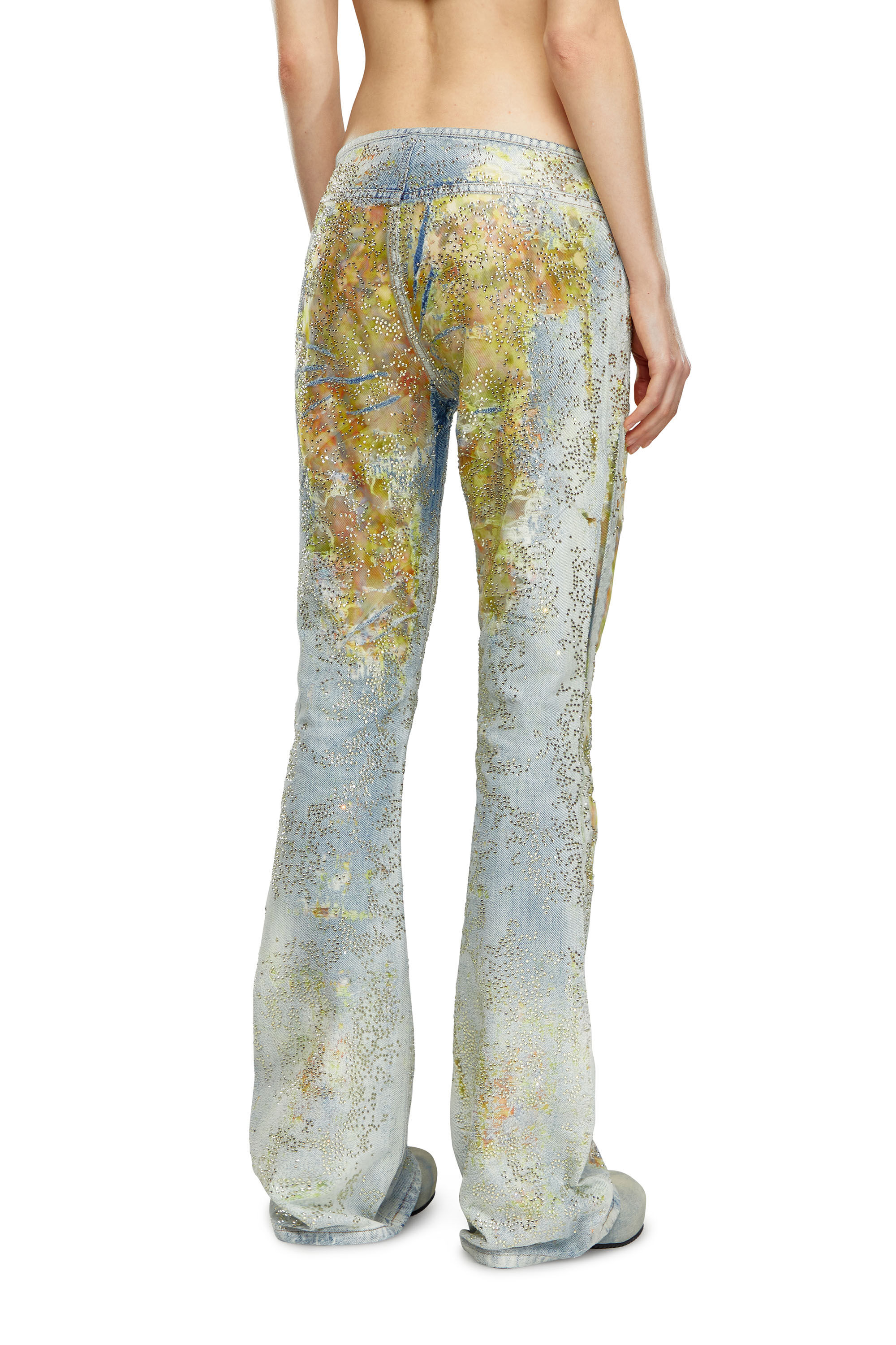 Women's Bootcut Flared Jeans | Light blue | Diesel D-Shark Women's Bootcut Flared Jeans | Light blue | Diesel D-Shark