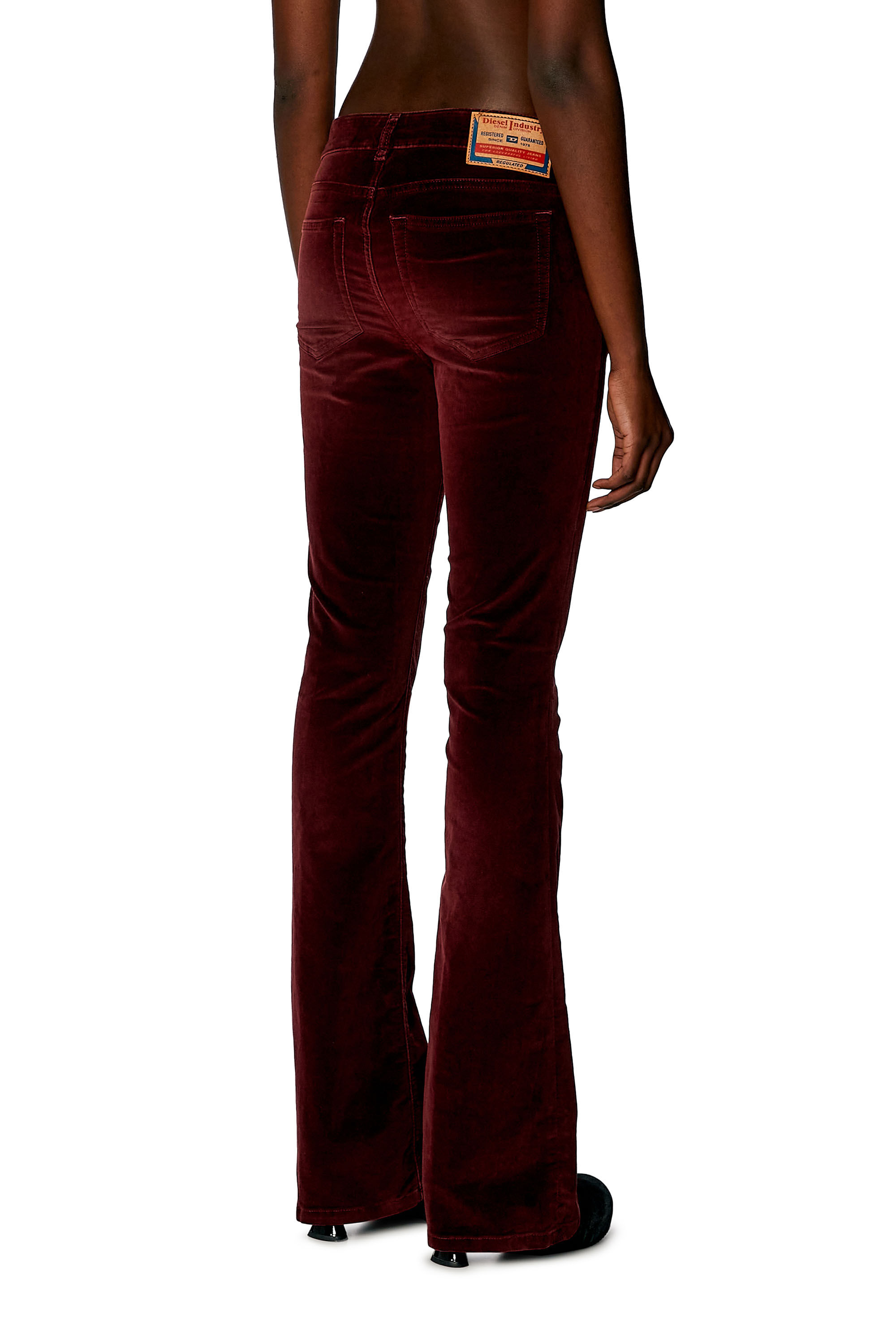 Diesel - Bootcut and Flare Jeans 1969 D-Ebbey 003HL, Rouge - Image 5