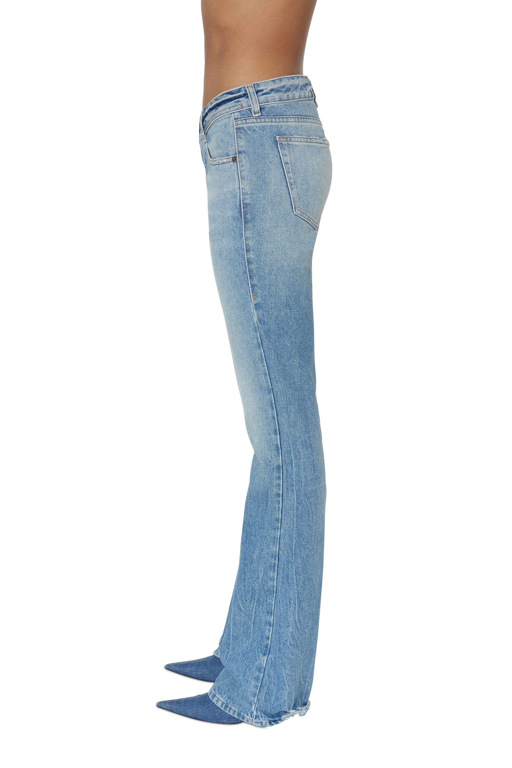 Diesel - 1969 D-Ebbey 09D98 Bootcut and Flare Jeans, Bleu Clair - Image 6