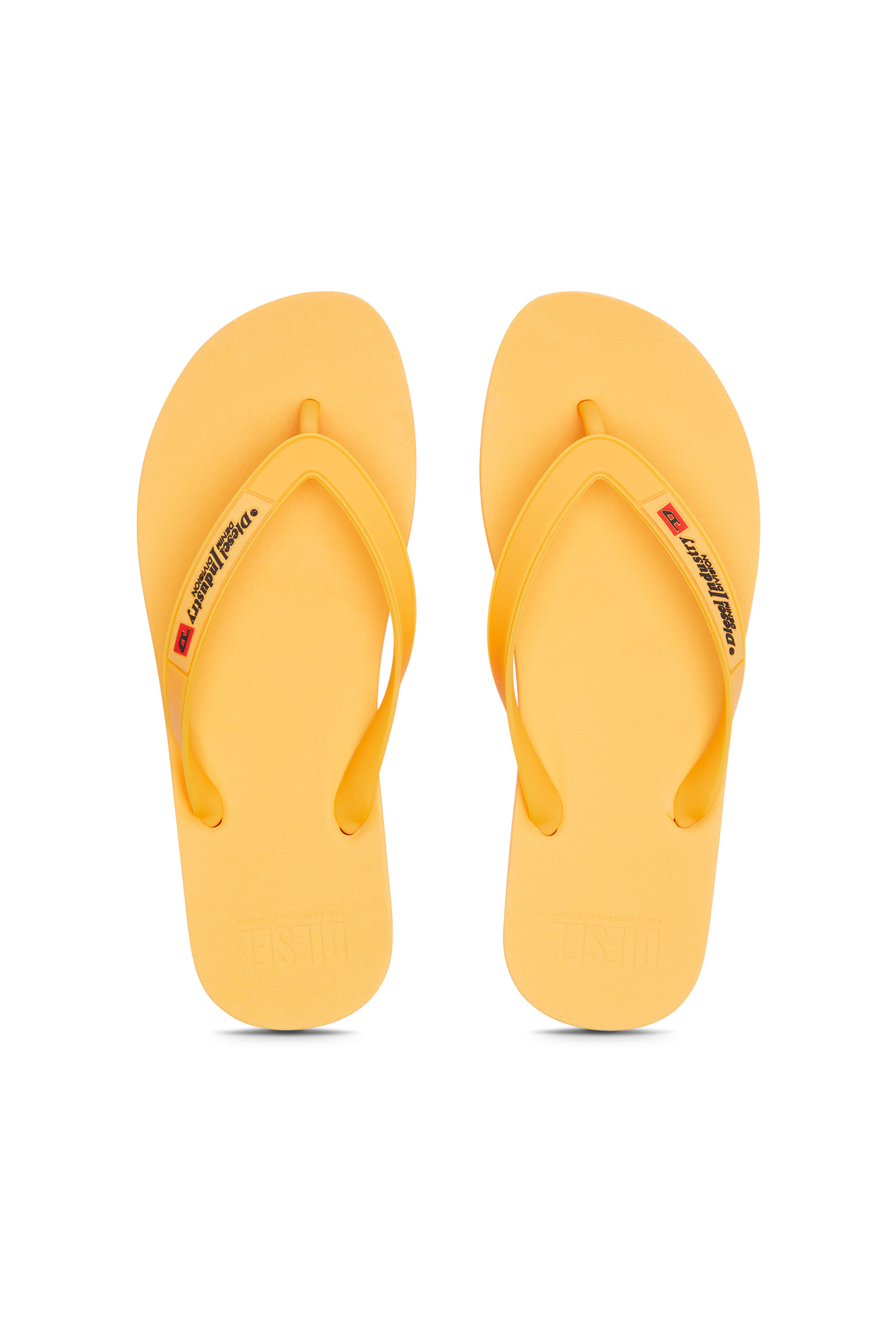 Diesel denim flip top flops