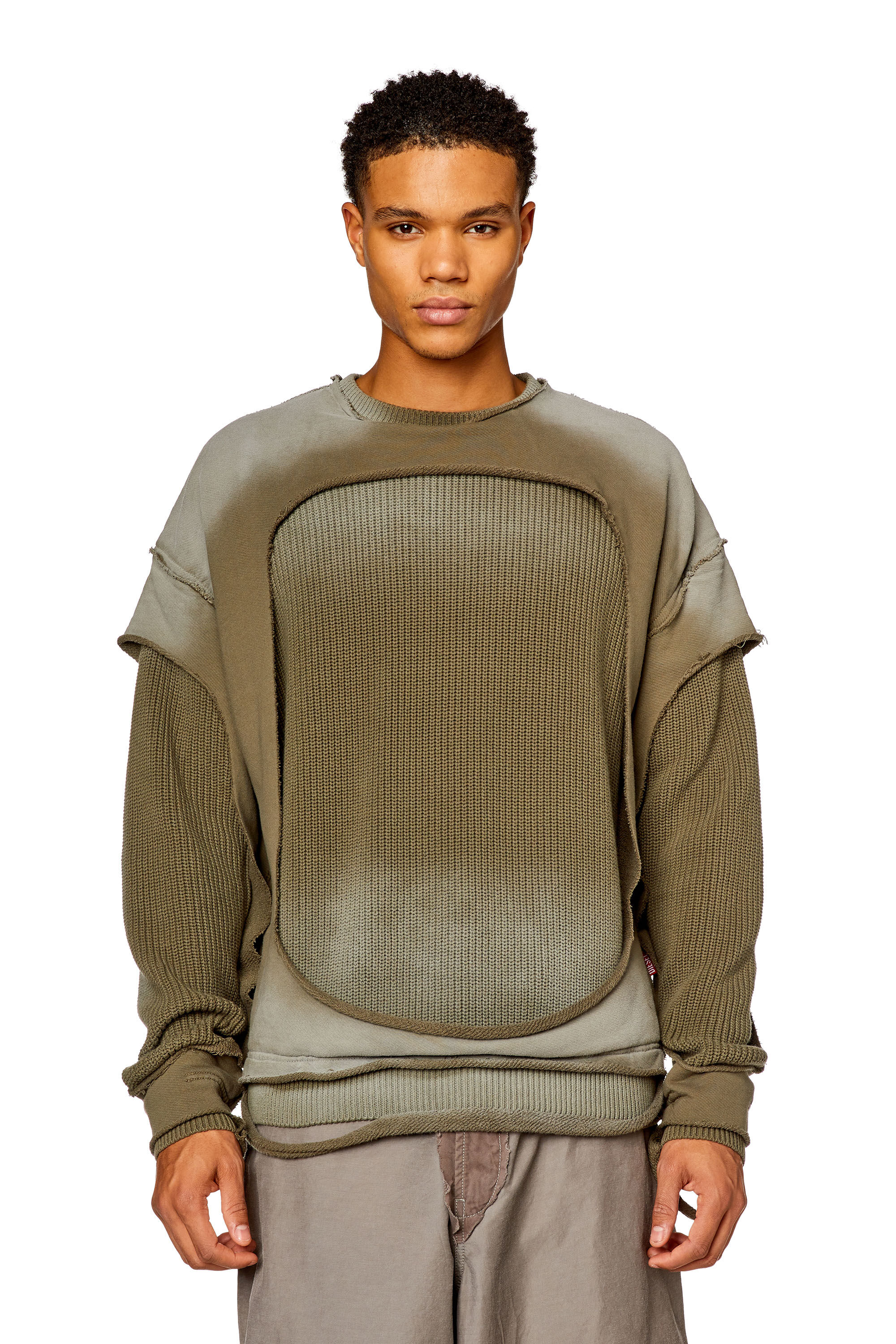 Diesel peel on sale logo sweater
