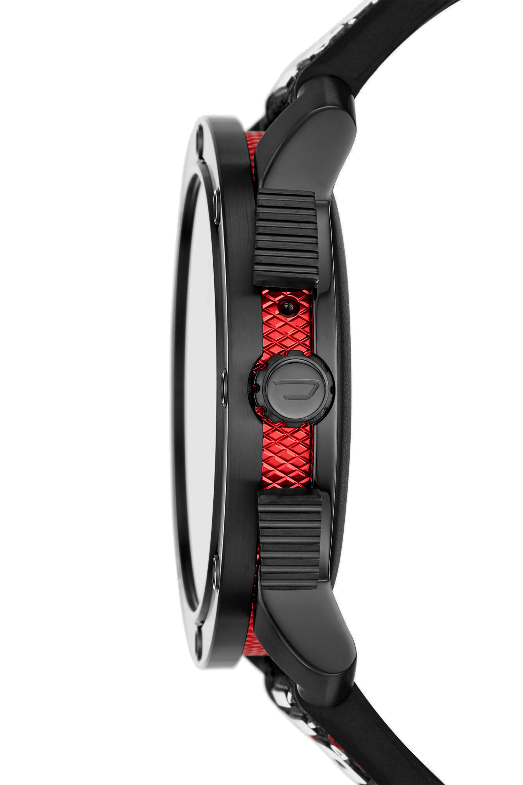 Diesel - DT2022, Male's Diesel On Axial Smartwatch - Black Nylon in Black - 3