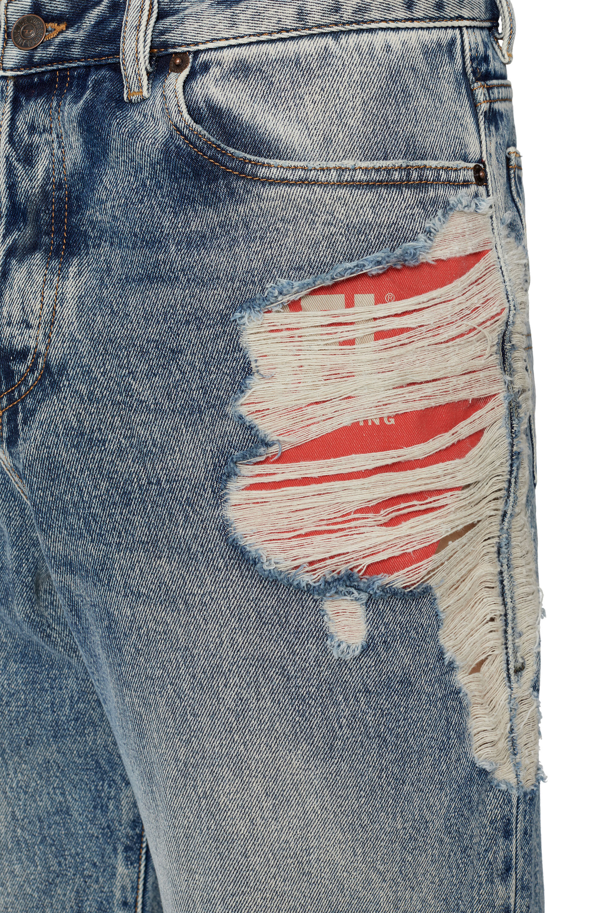1955 D-Rekiv Man: Straight Medium blue Jeans | Diesel