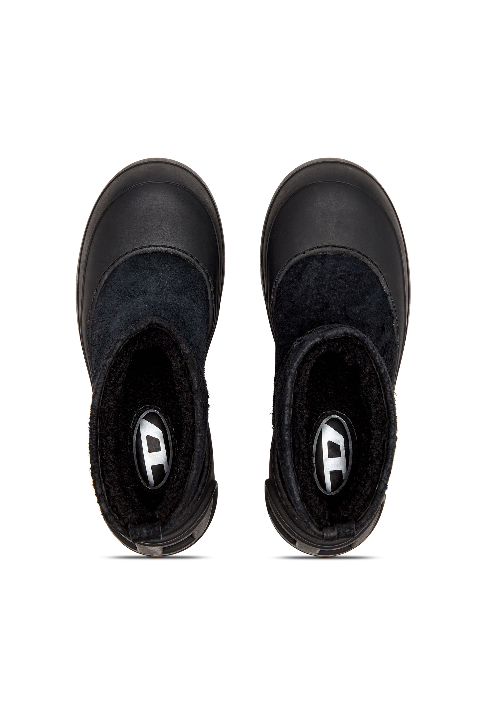 Diesel - D-DONALD MONTONE, Male's D-Donald-Chunky ankle boot with lug sole in Black - 4