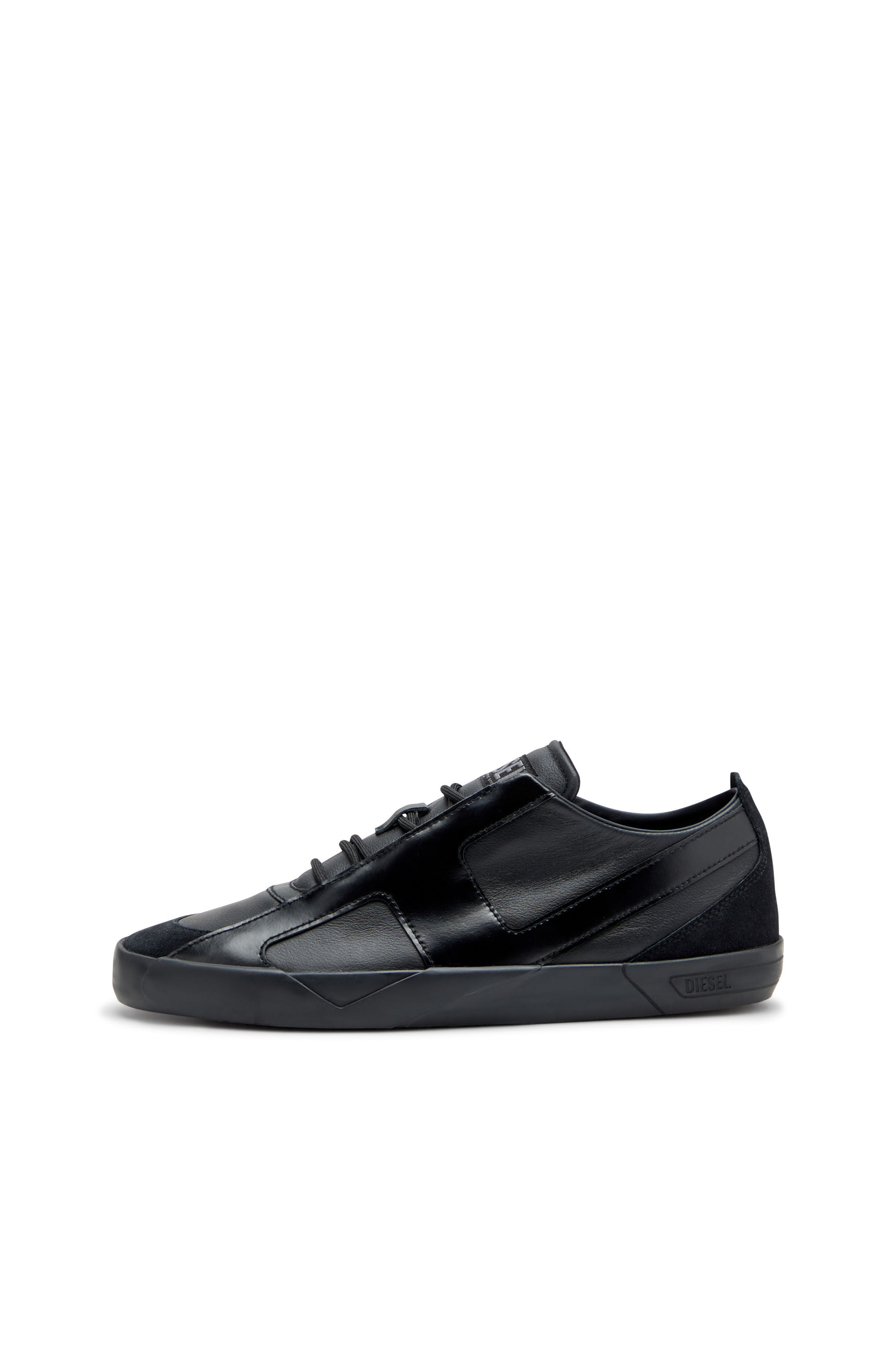 Diesel - S-SLANTE-D LOW, Male's S-Slante-D-Sneakers in suede and leather with D logo in null - 8
