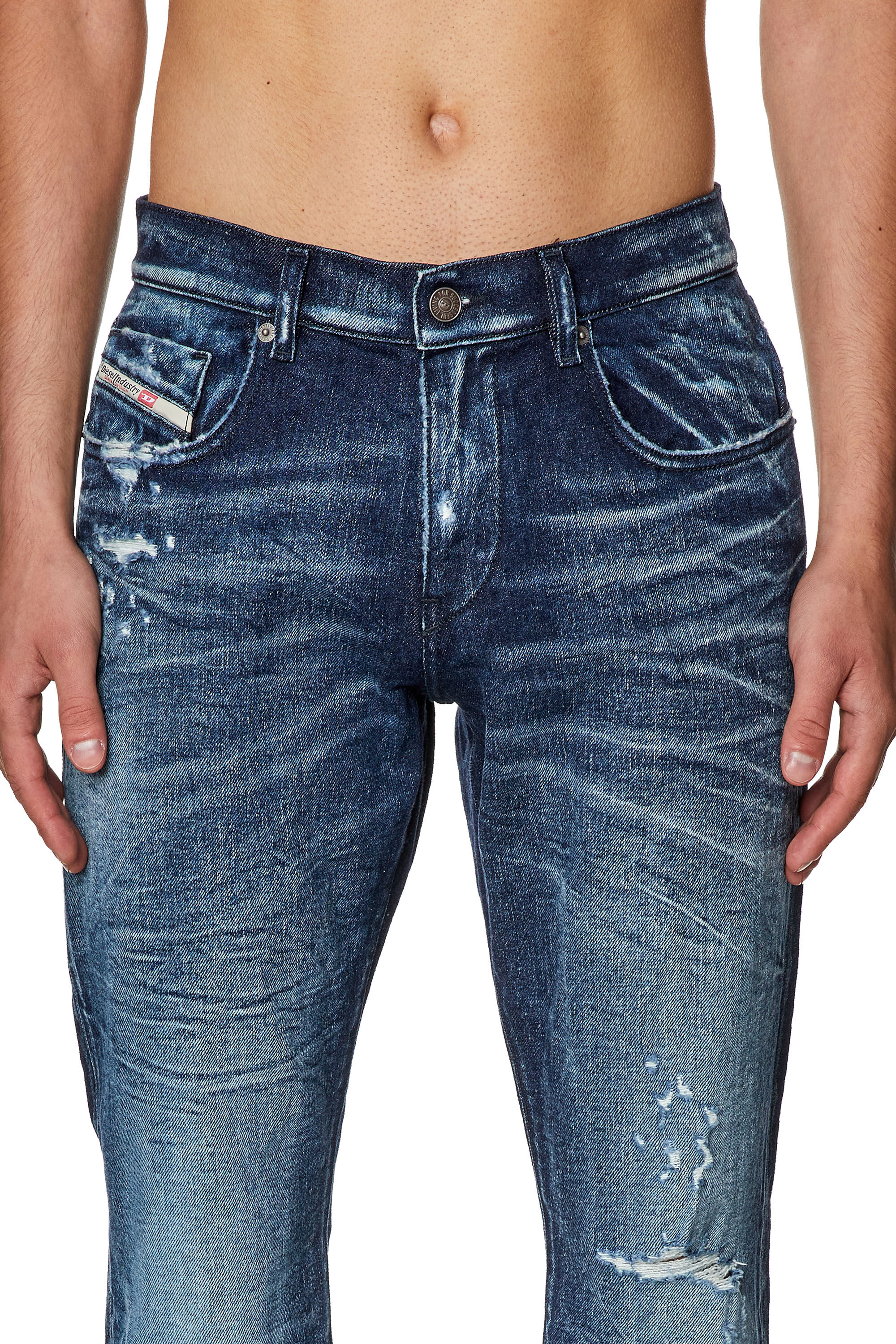Men s Slim Jeans Dark blue Diesel 2019 D Strukt