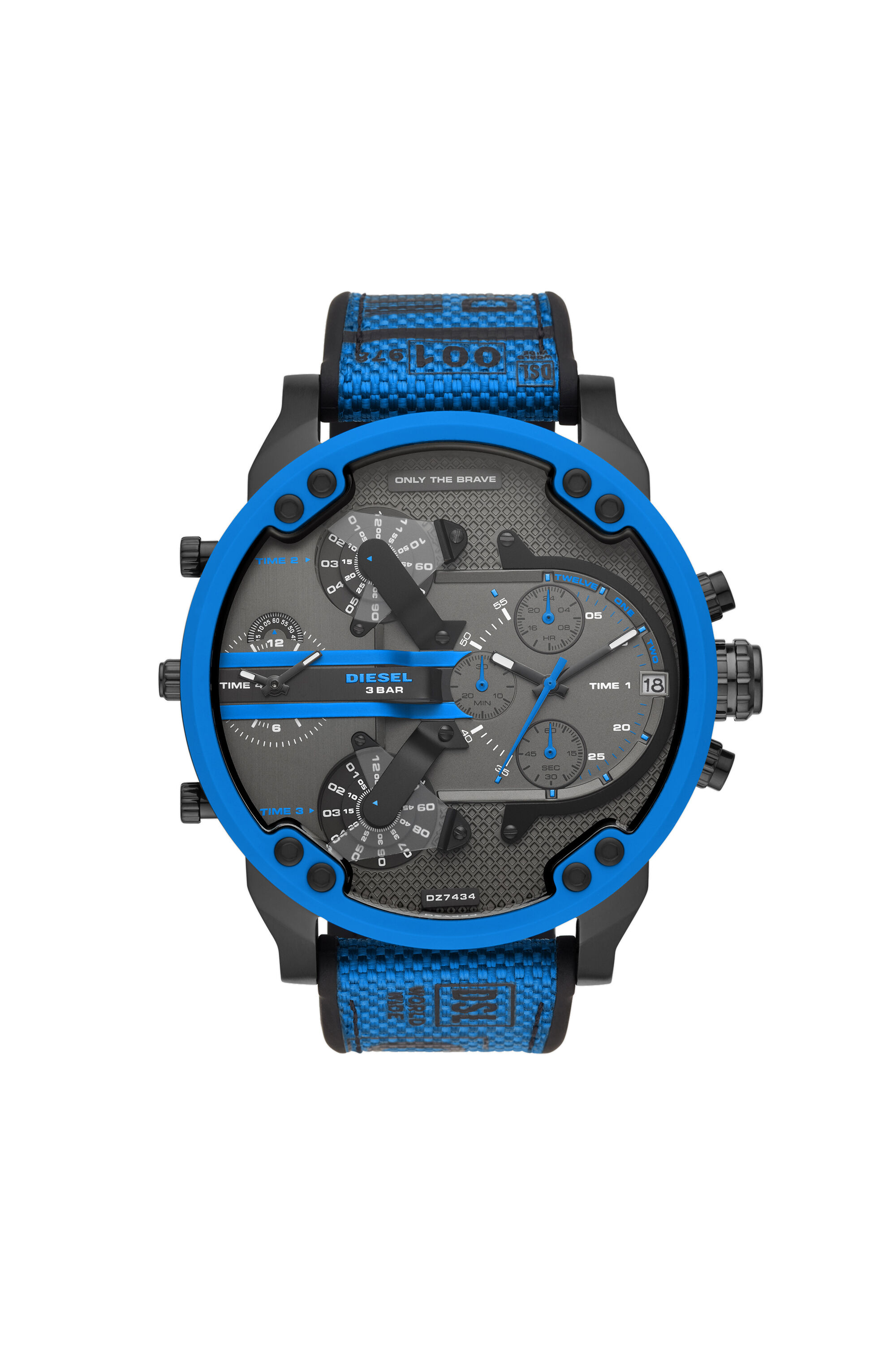 Diesel blue watch hotsell