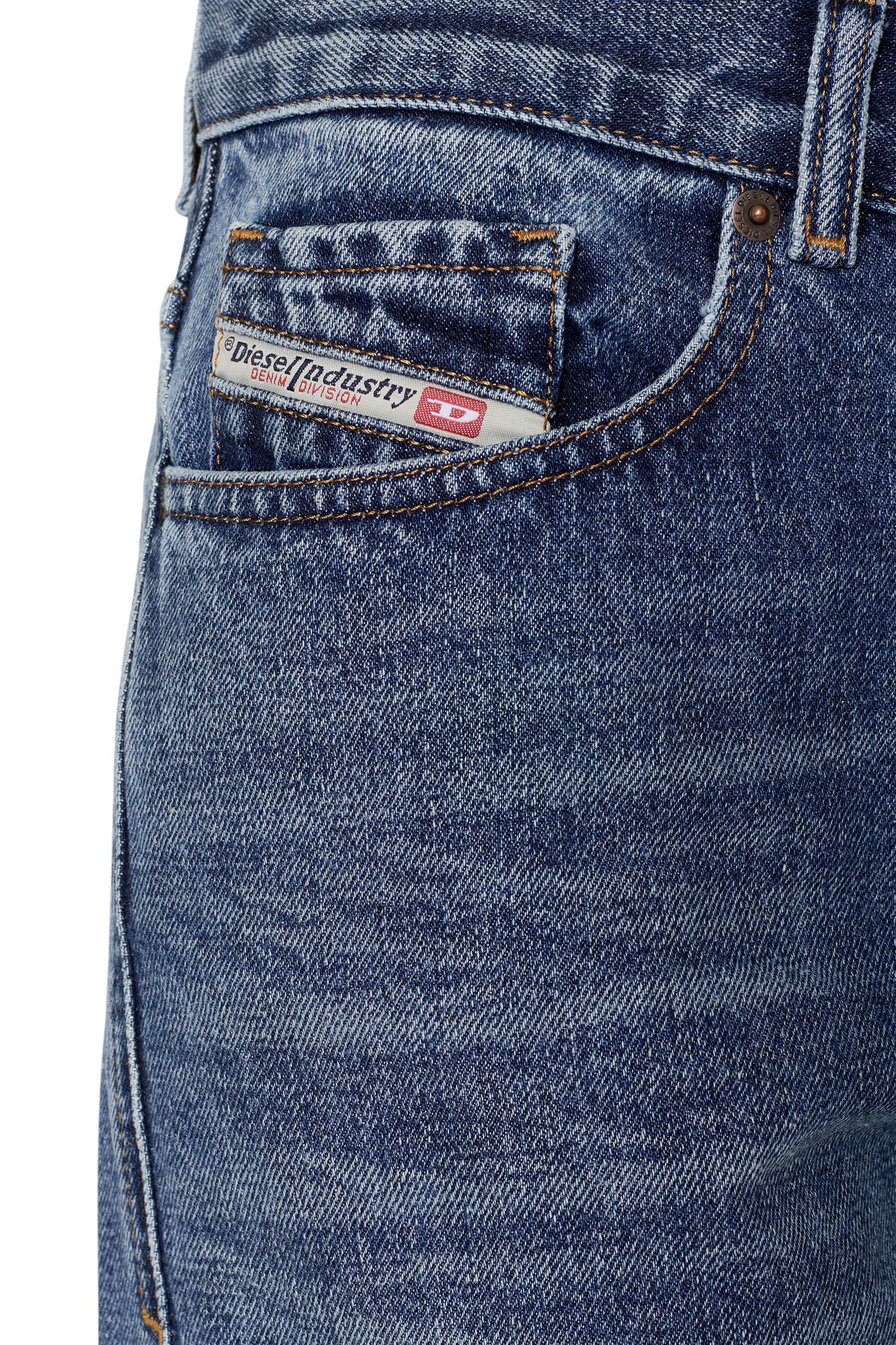 Diesel - 2016 D-Air 007C2 Boyfriend Jeans, Medium Blue - Image 4