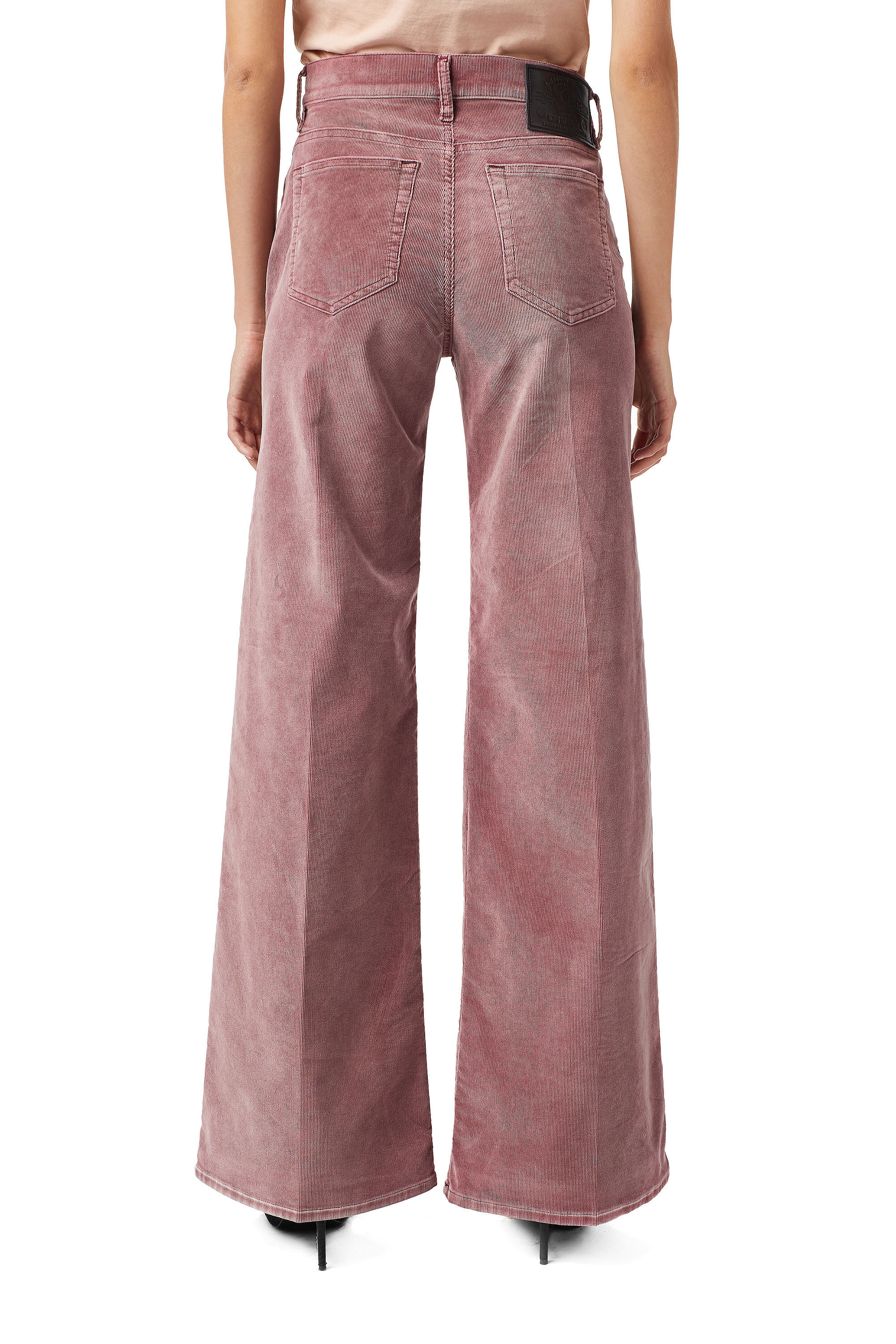 Diesel - D-Akemi 069YA Bootcut and Flare Jeans, Pink - Image 5