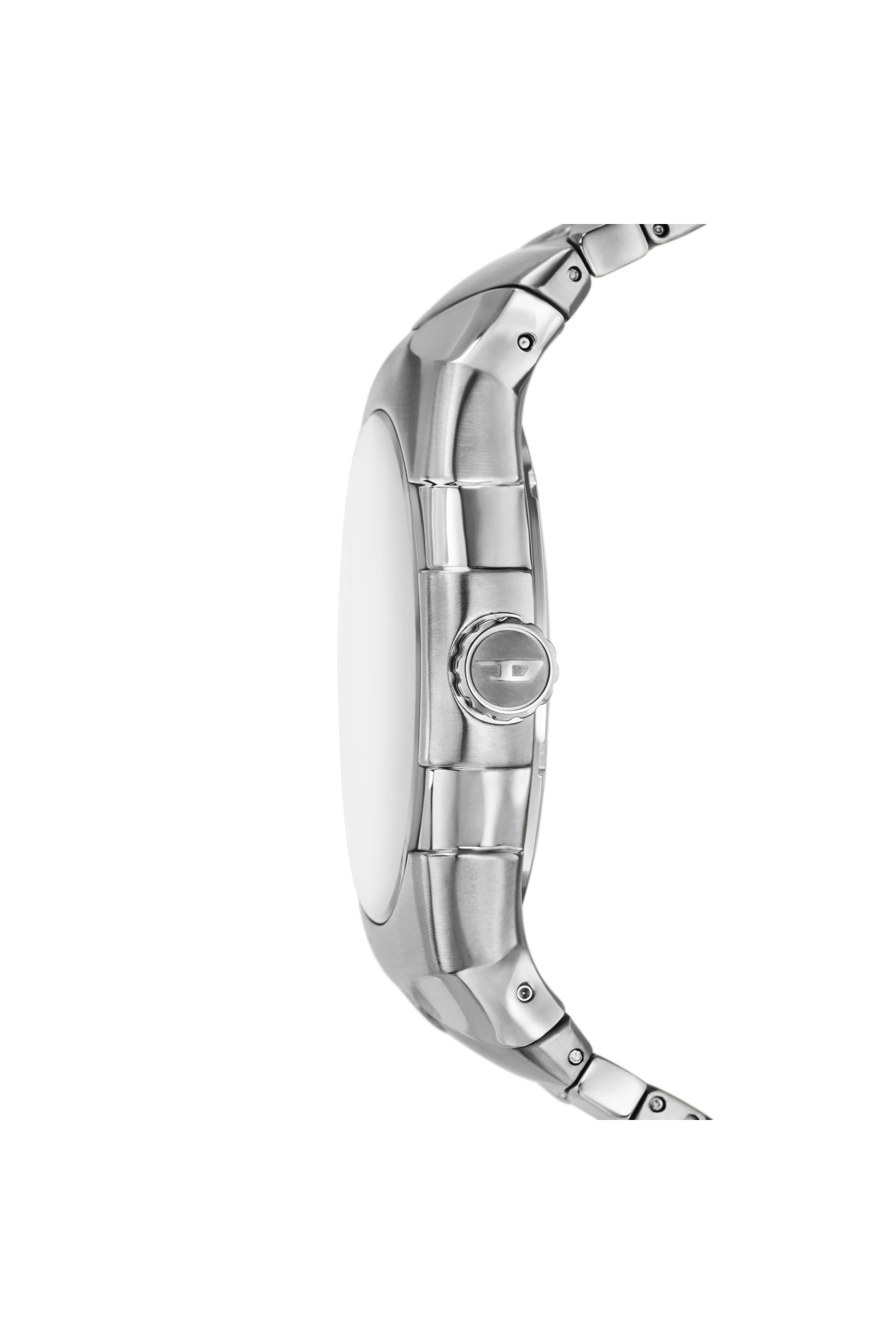 Diesel - DZ2224 WATCH, Male's D-Sruptor Three-Hand Stainless Steel Watch in Silver - 3