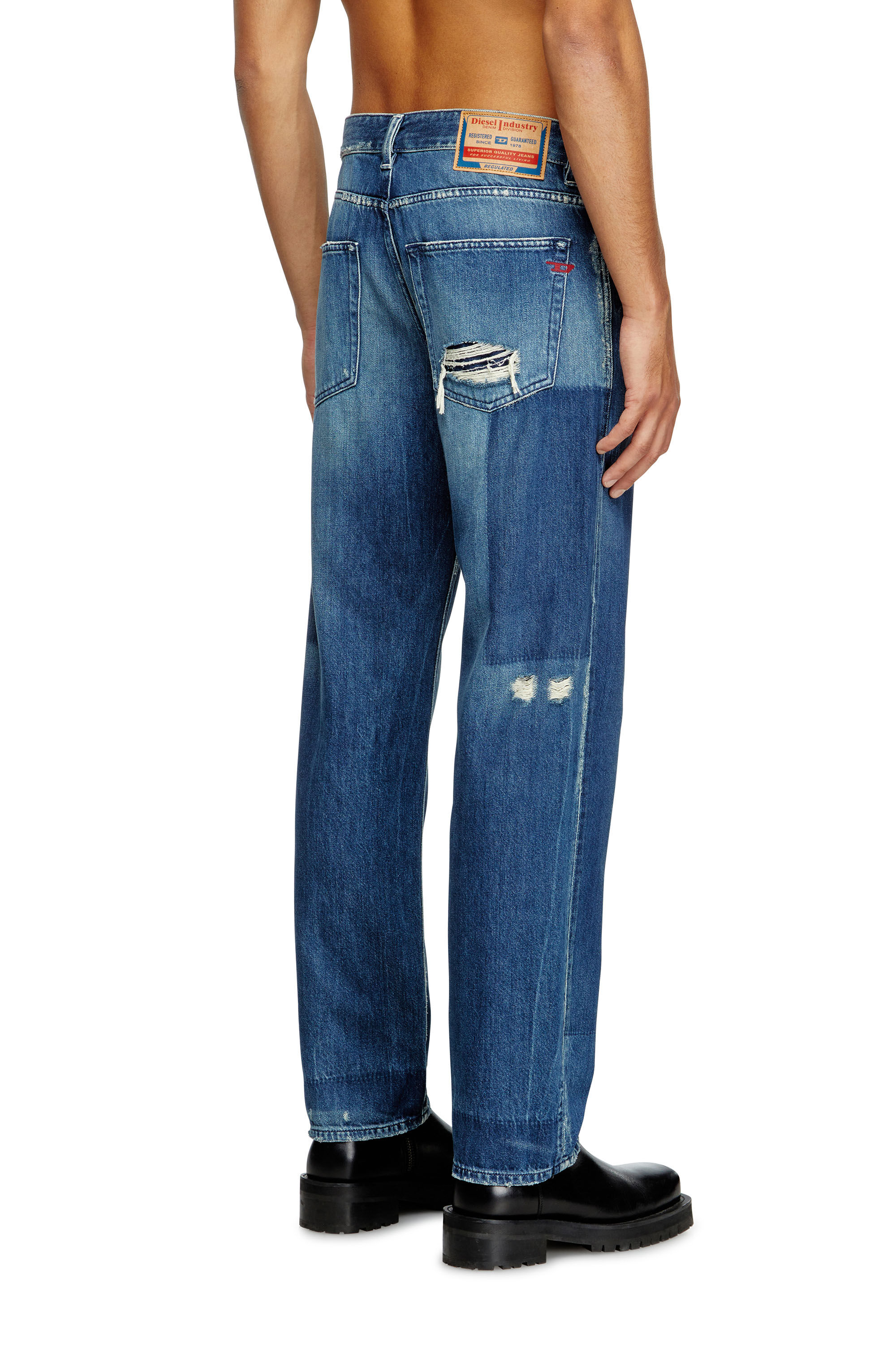 Diesel - Male's Regular Jeans 2024 D-Macs 09M52, Dark Blue - 4