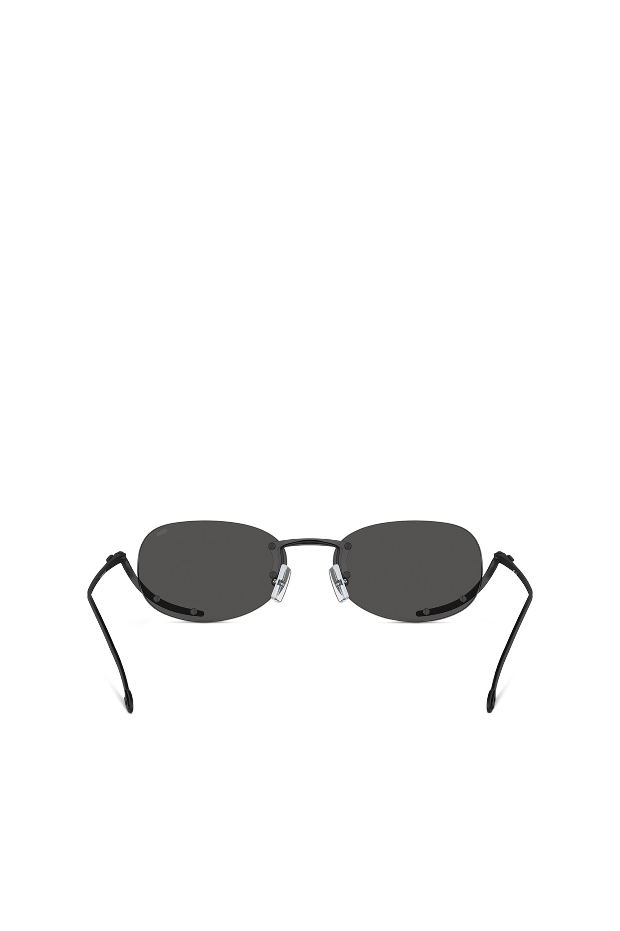 Diesel - 0DL1004, Lunettes de soleil ovales Mixte in Noir - 3