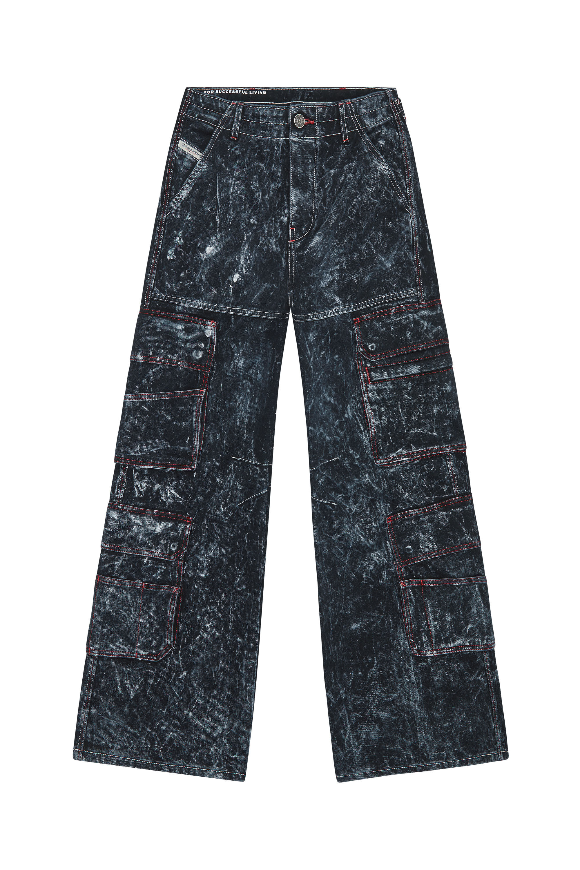 Diesel - Straight Jeans 1996 D-Sire 0EMAC, Female's Straight Jeans - 1996 D-Sire in Black/Dark Grey - 2