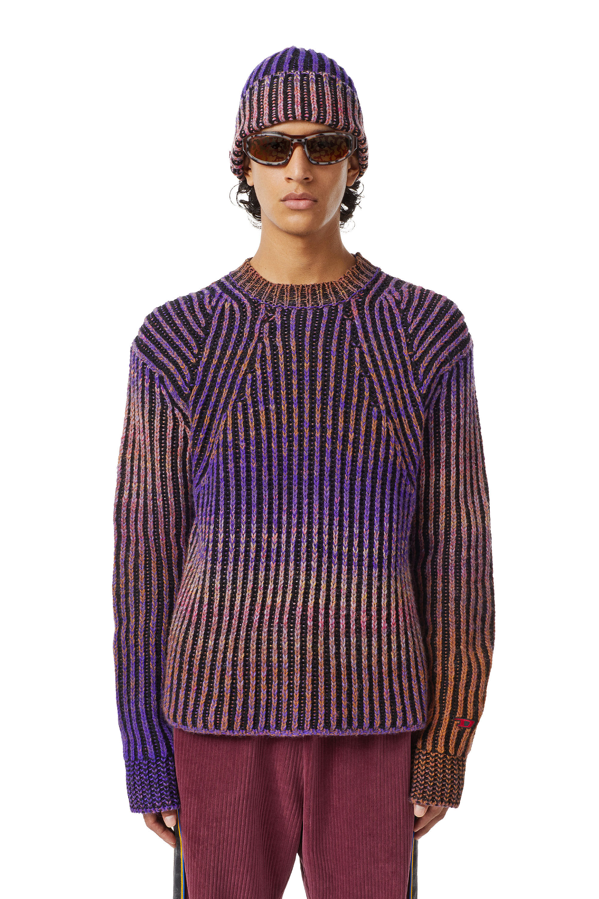 K OAKLAND Man Plated knit pullover Diesel