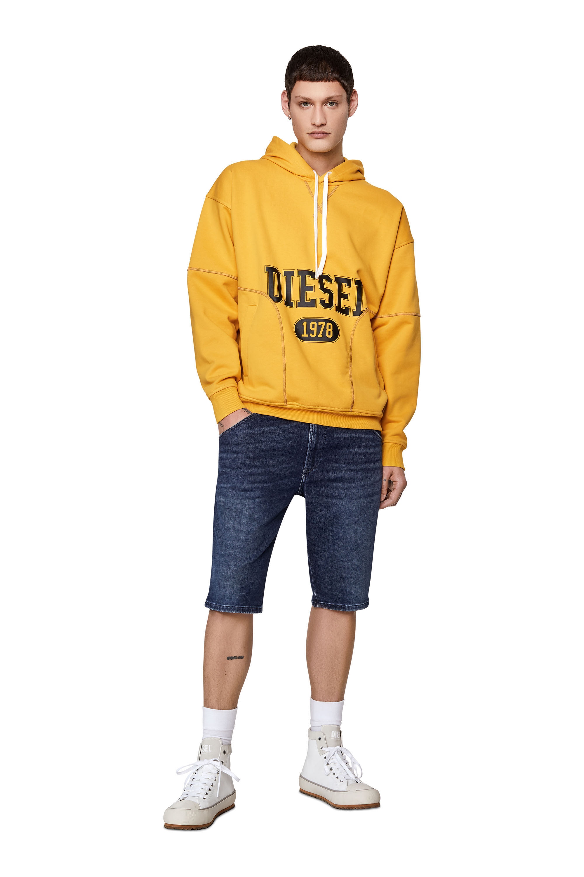 Diesel - D-KROOSHORT-T, Dark Blue - Image 5