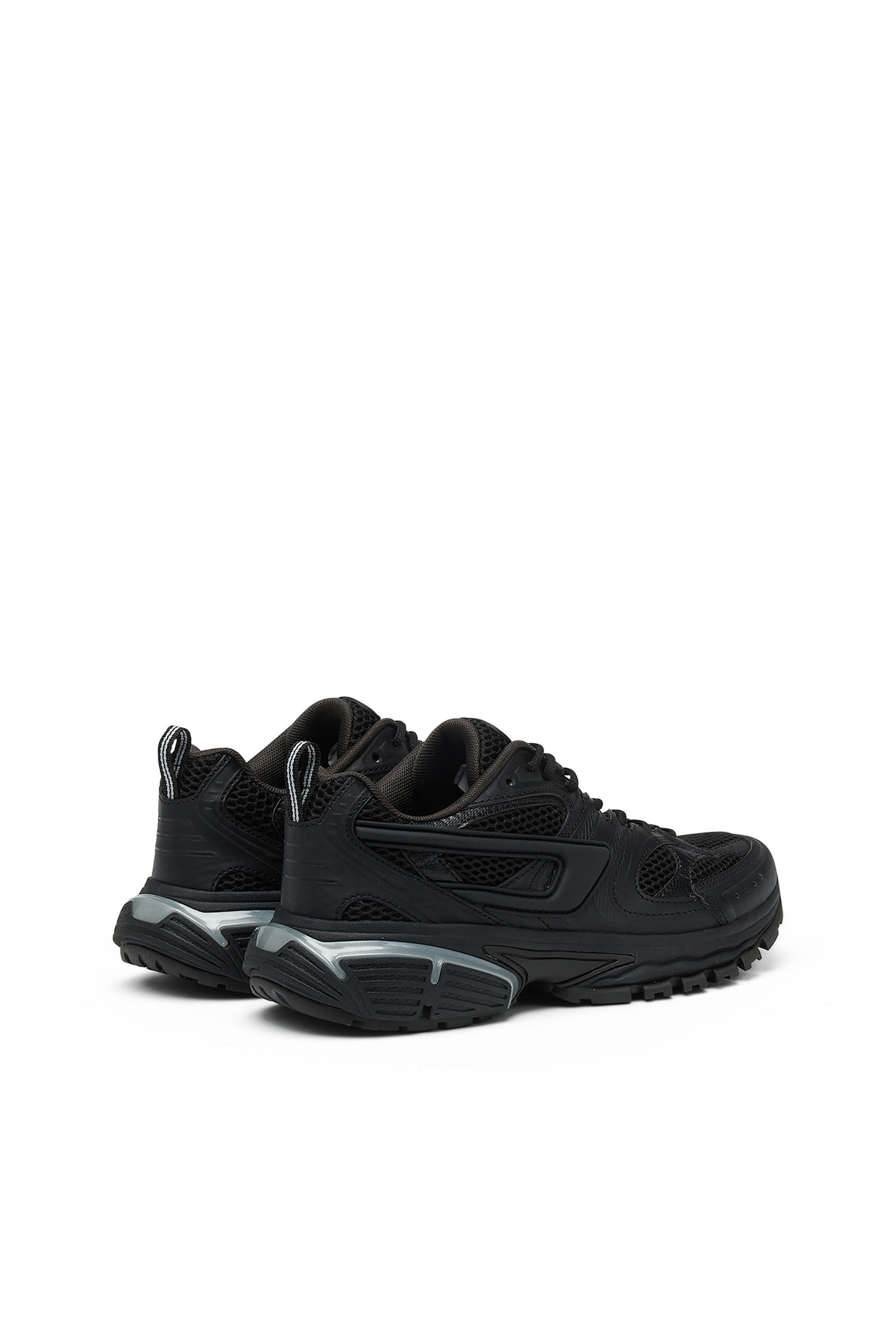 Diesel - S-SERENDIPITY PRO-X1, Male's S-Serendipity-Monochrome sneakers in mesh and PU in Black - 3