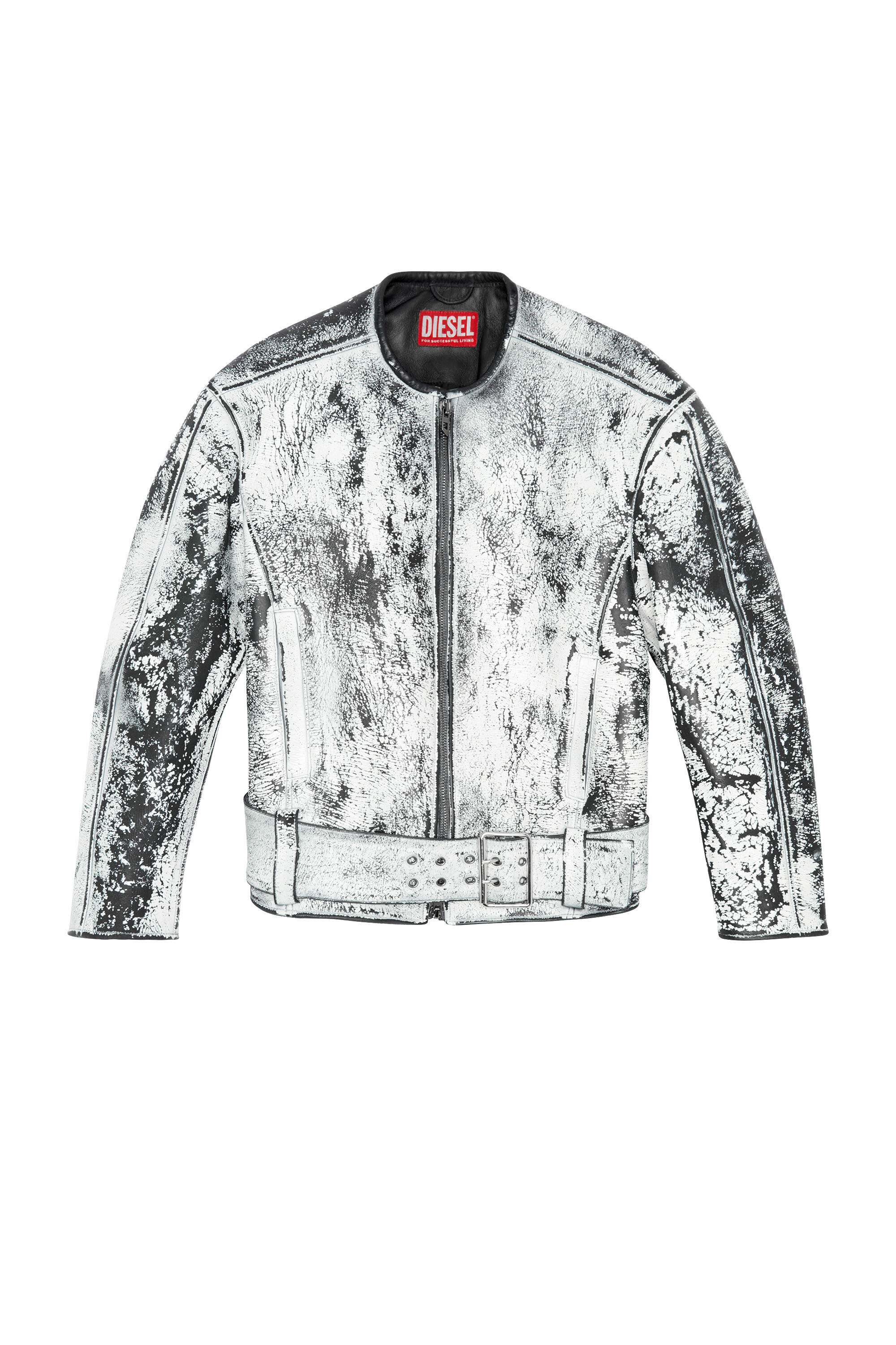 Gucci ghost leather jacket deals