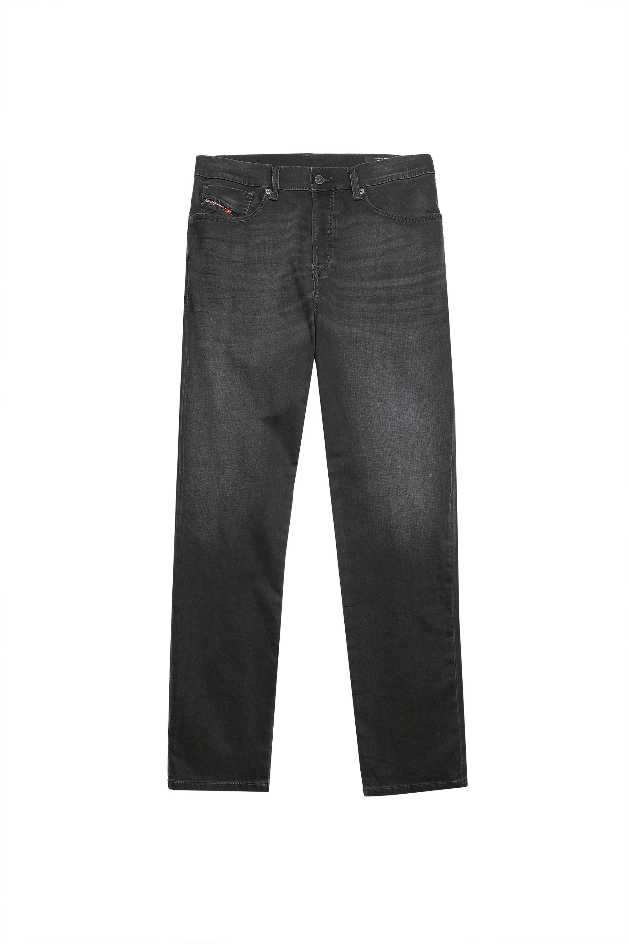 Diesel - 2005 D-FINING 0699P Tapered Jeans, Black/Dark Grey - Image 2