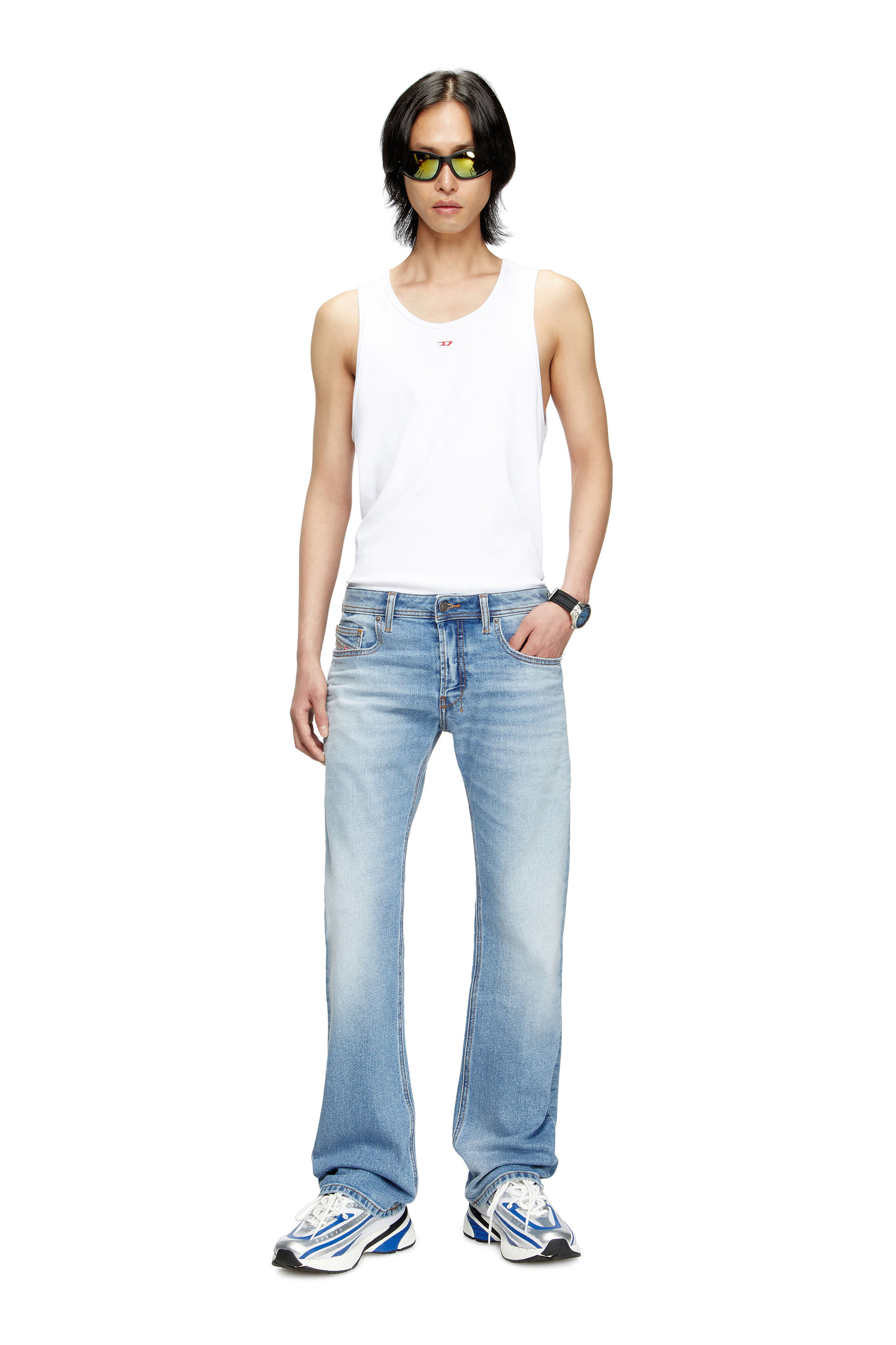 Diesel - Male's Bootcut Jeans 2007 Zatiny 0DBDV, Light Blue - 1