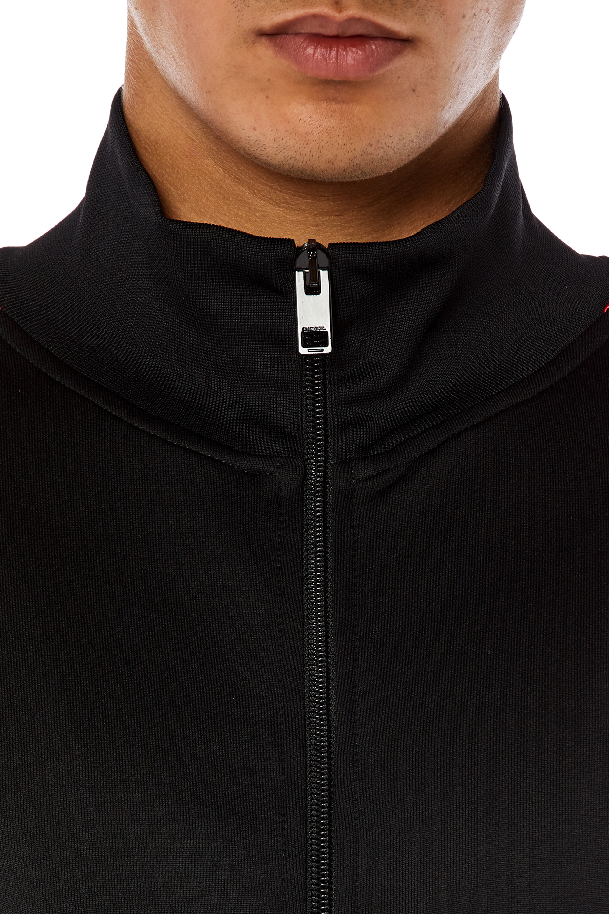 Diesel - S-LOCK-D, Sweat-shirt zippé avec passepoil Homme in ToBeDefined - 3