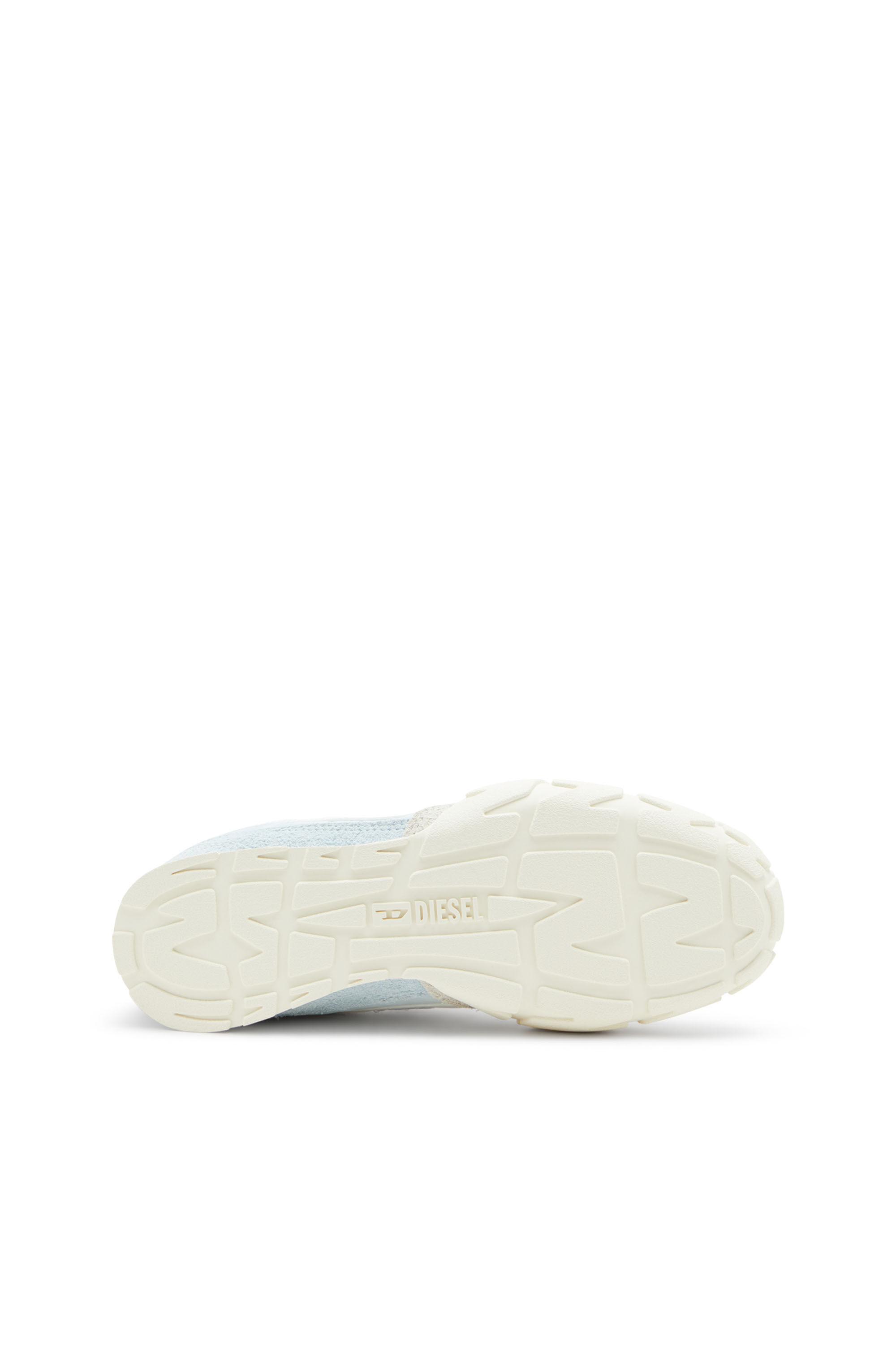 Diesel - S-PAGODHA LOW W, Female's S-Pagodha-Sneakers in leather, suede and ripstop in Light Blue - 5