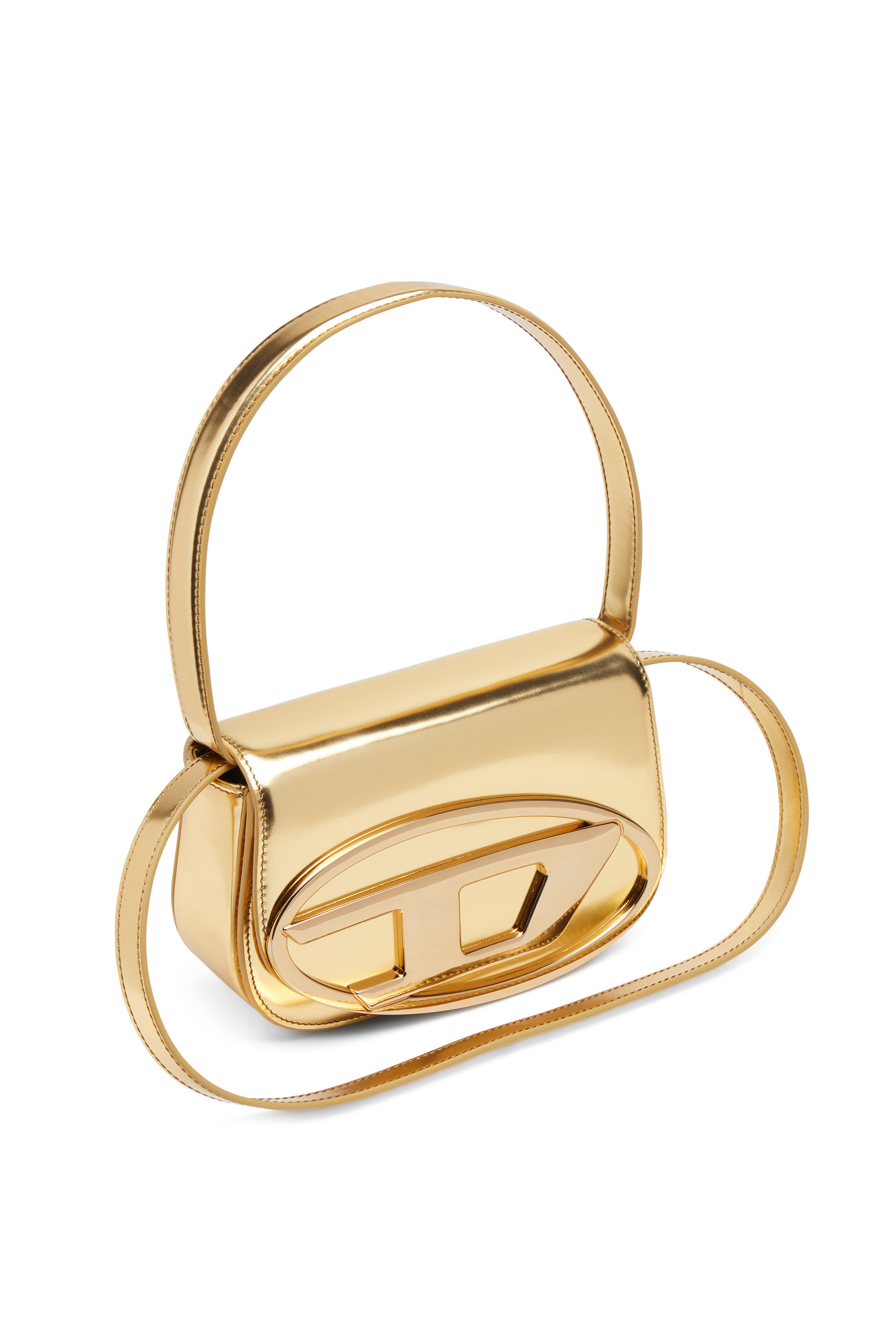 Gold strap bag discount