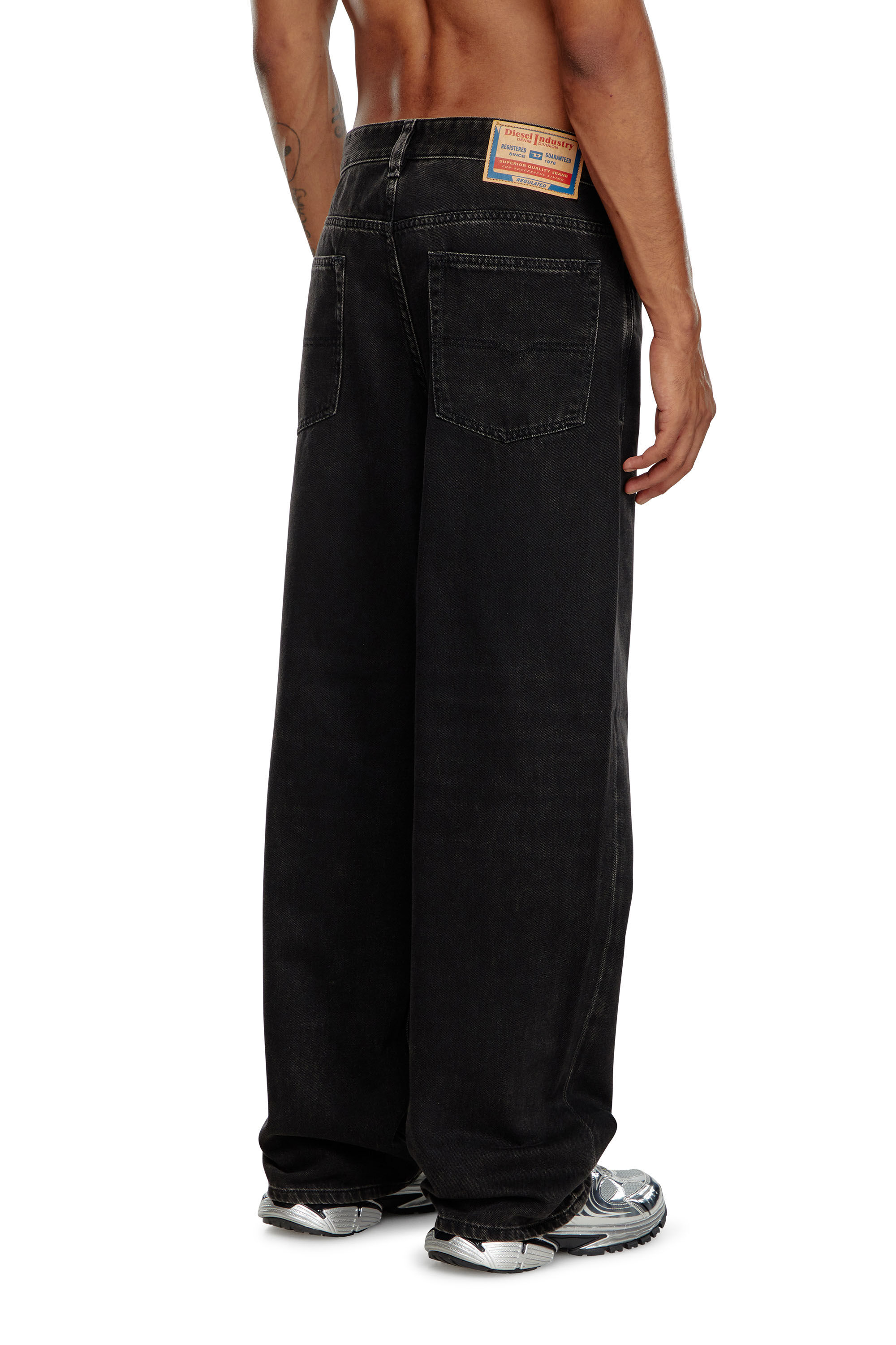 Black straight jeans cheap mens
