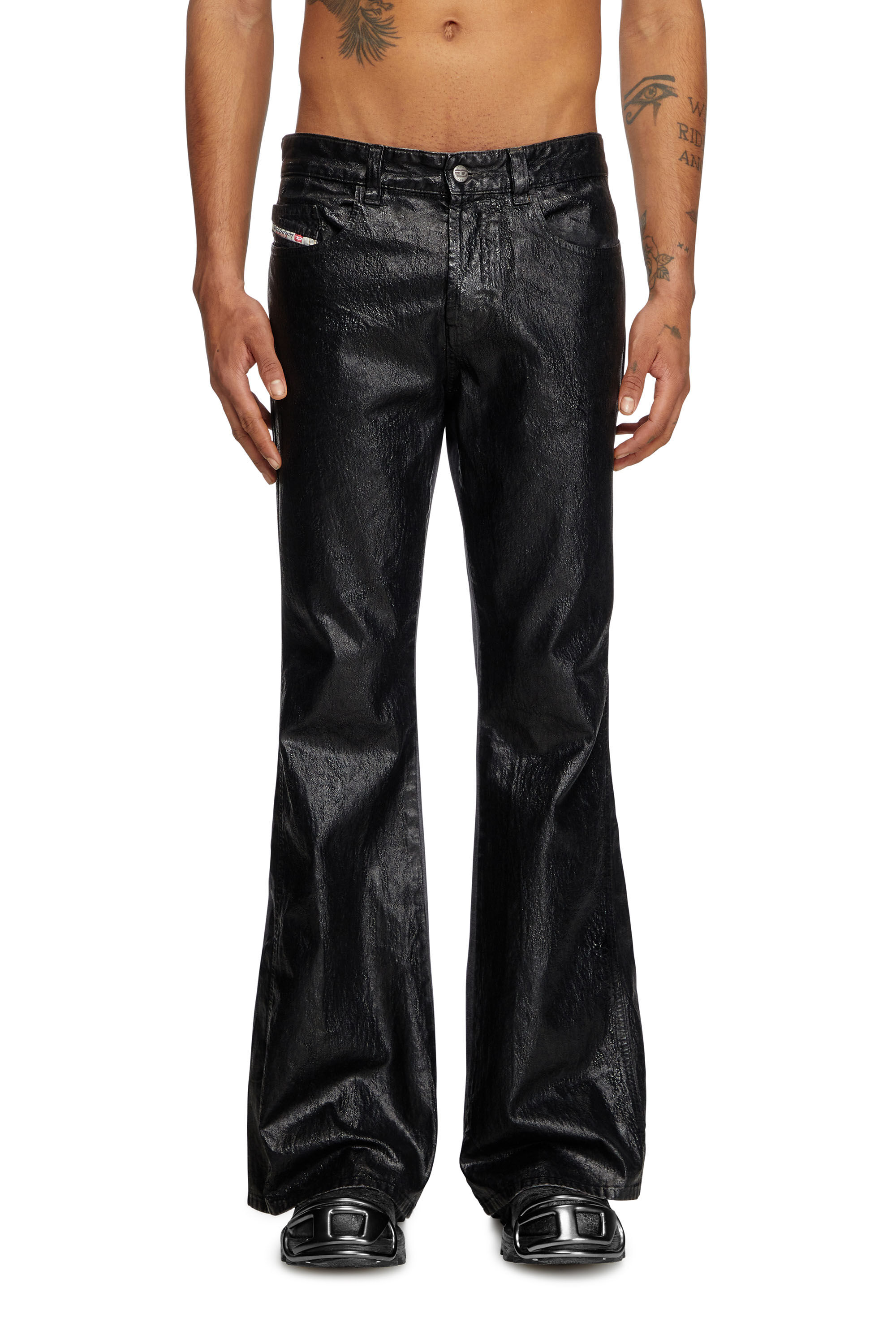 Diesel - Unisex's Bootcut Jeans 1998 D-Buck 0DBCV, Black/Dark Grey - 3