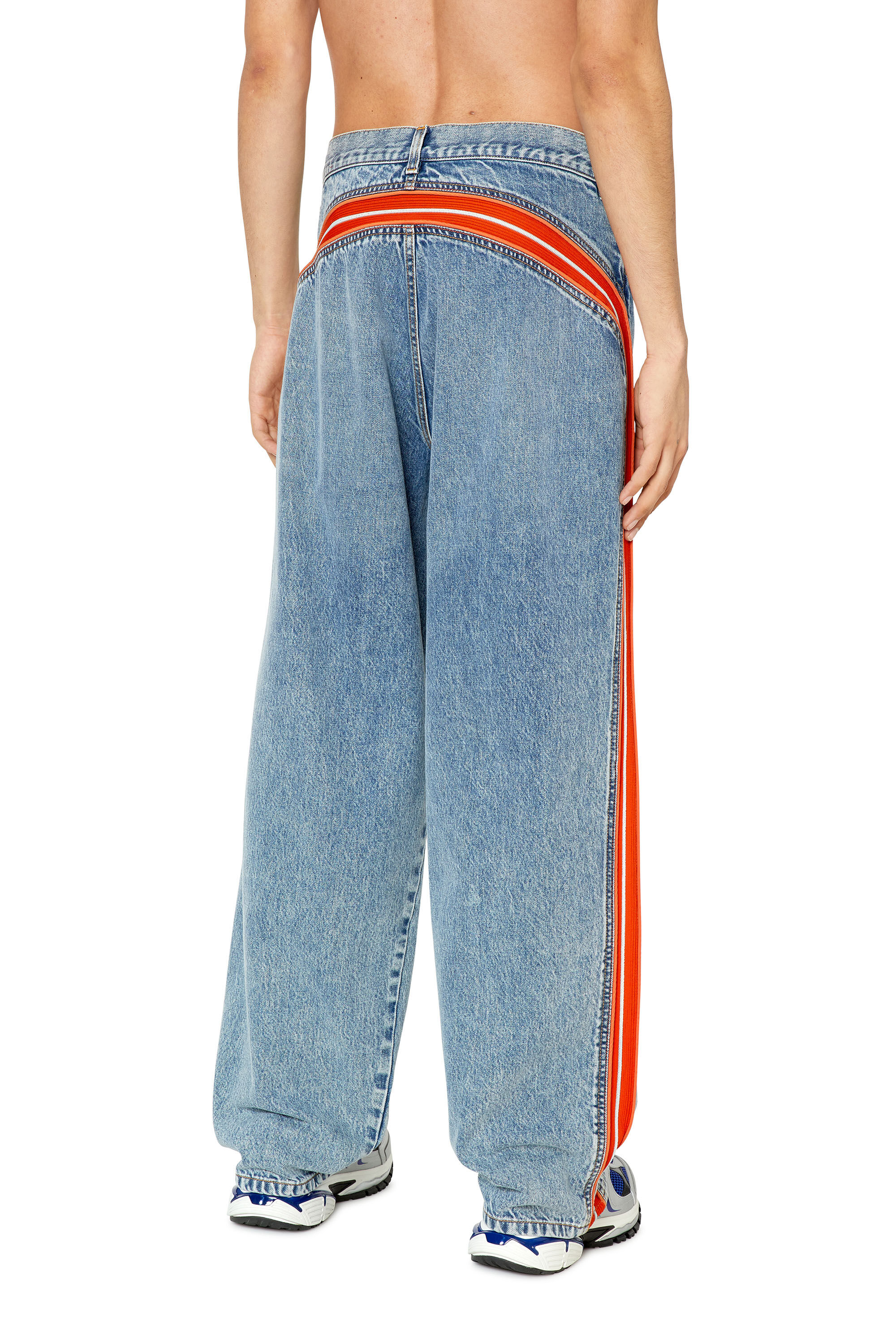 Diesel - Male's Straight Jeans D-Vulkos 0EMAH, Light Blue - 4