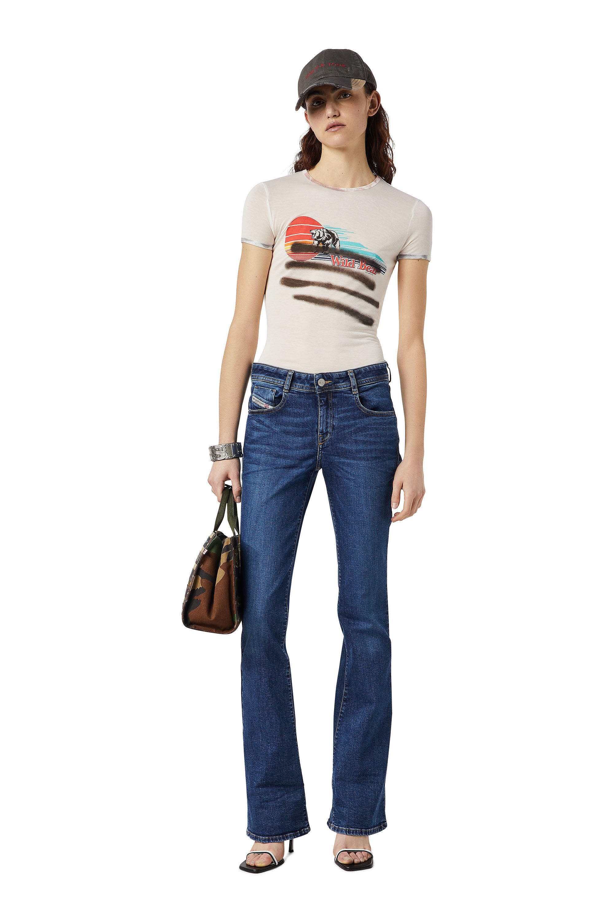 Diesel - T-SLIBIND, White - Image 5
