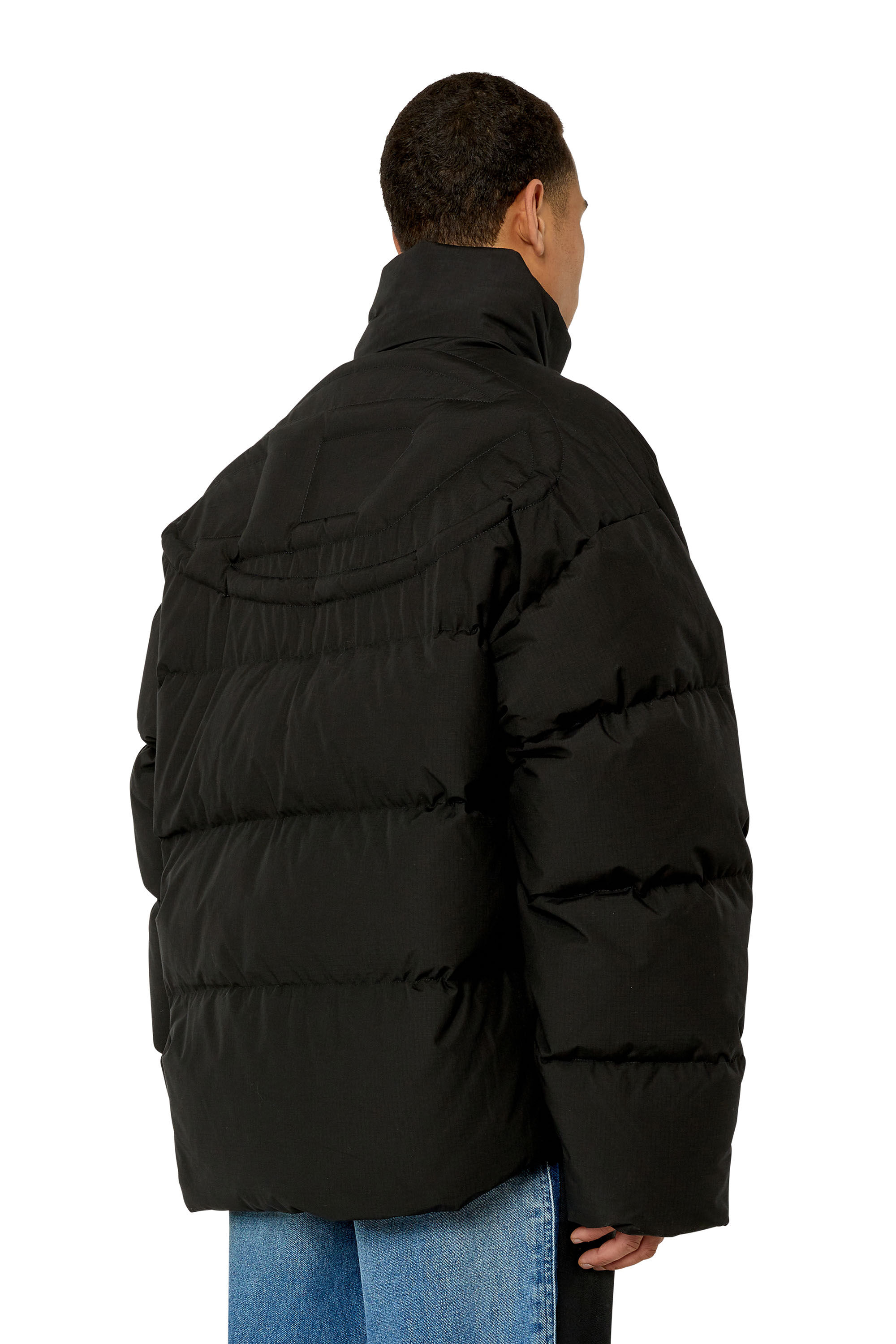 Diesel black hotsell puffer jacket